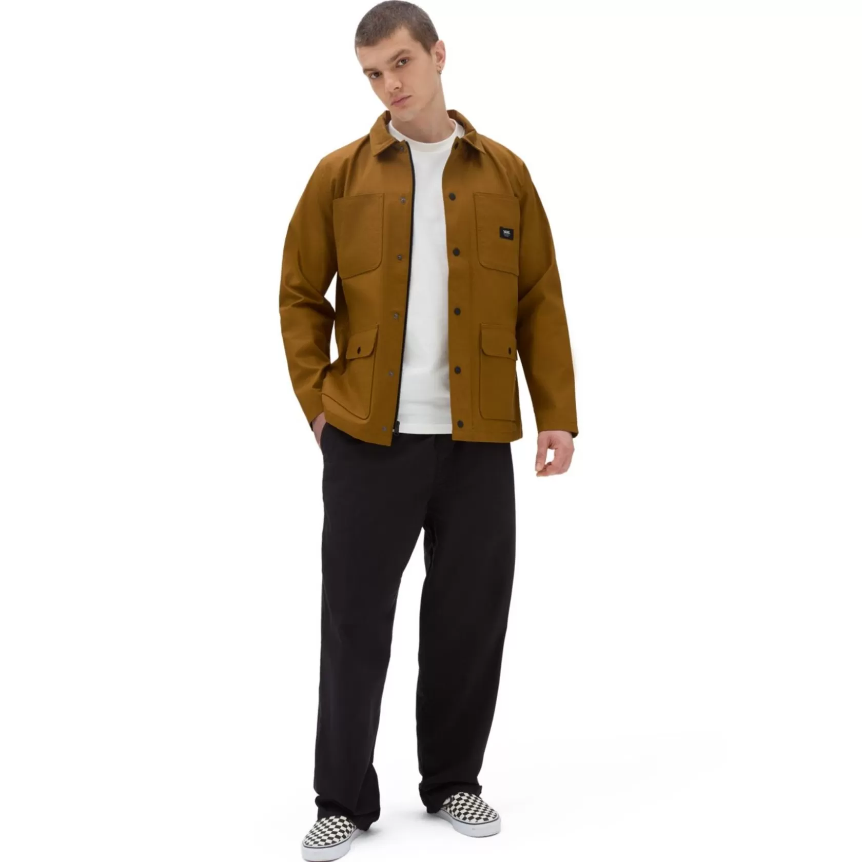 Vans Chaquetas Y Parka<Abrigo Drill Chore Con Forro Marron