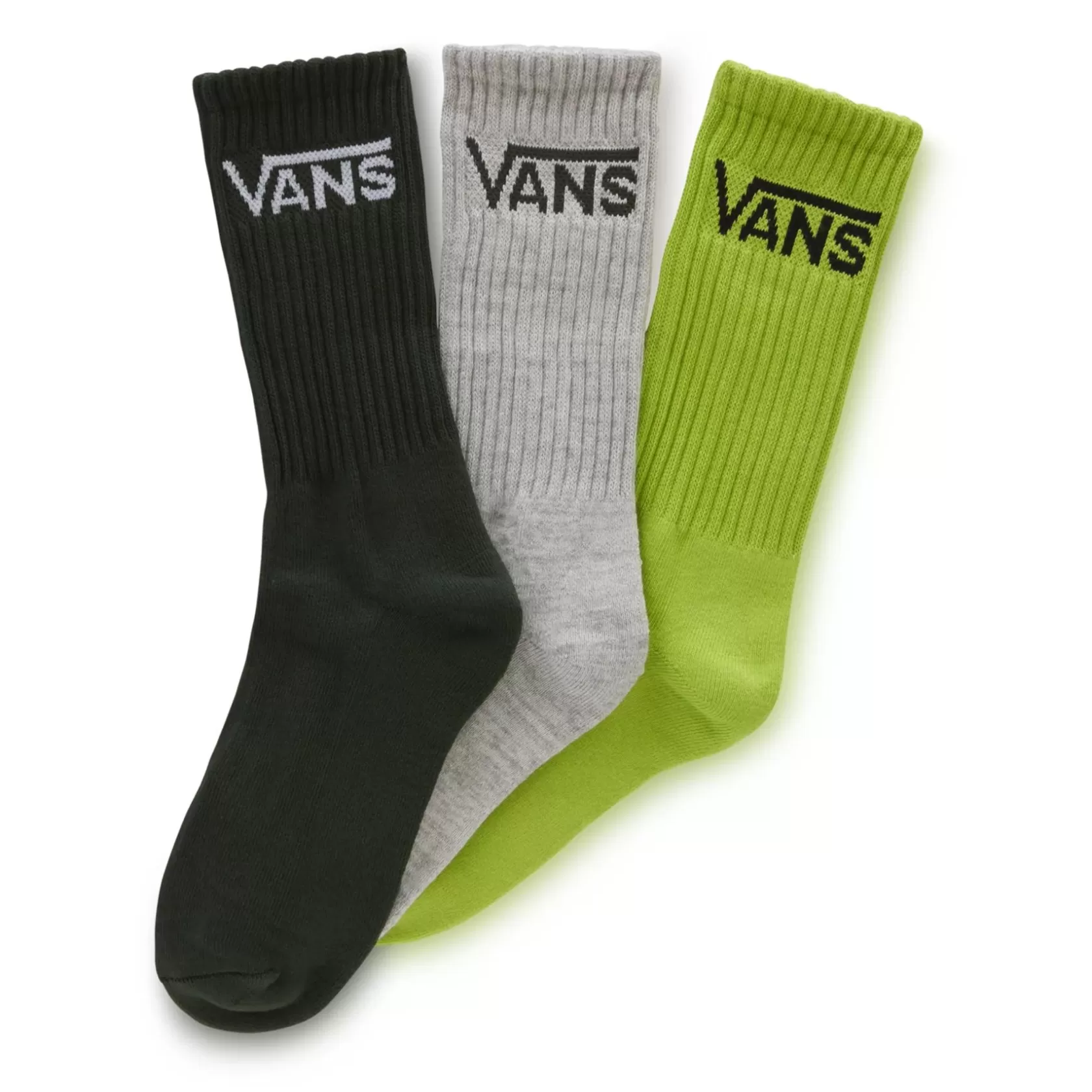 Vans Calcetines<Calcetines Altos Classic (3 Pares) Verde