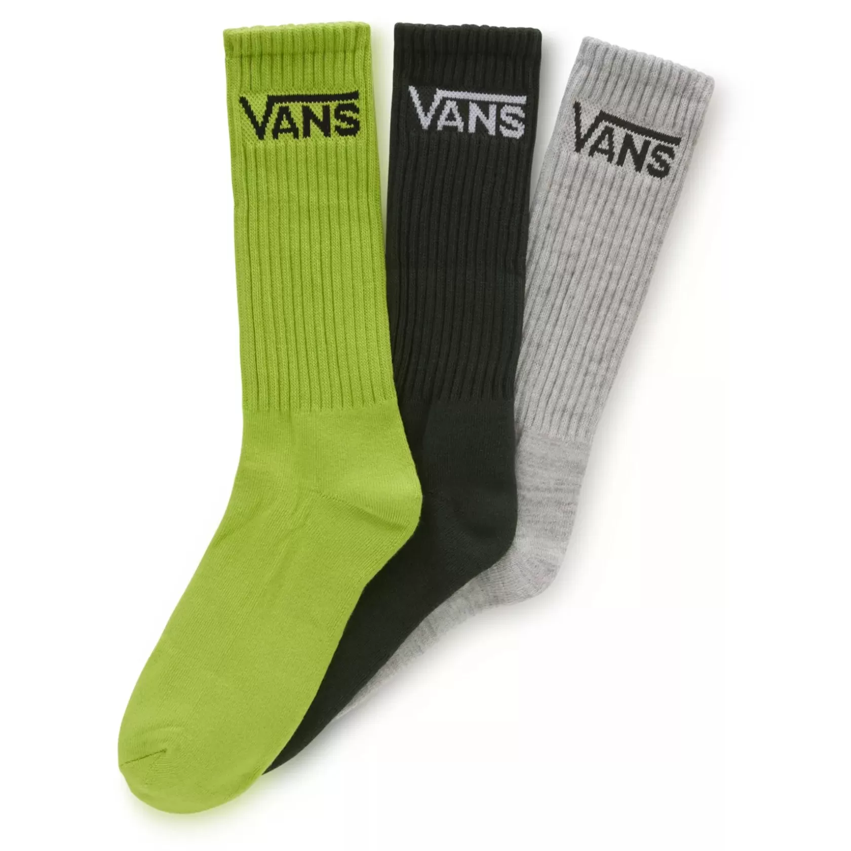 Vans Calcetines<Calcetines Altos Classic (3 Pares) Verde