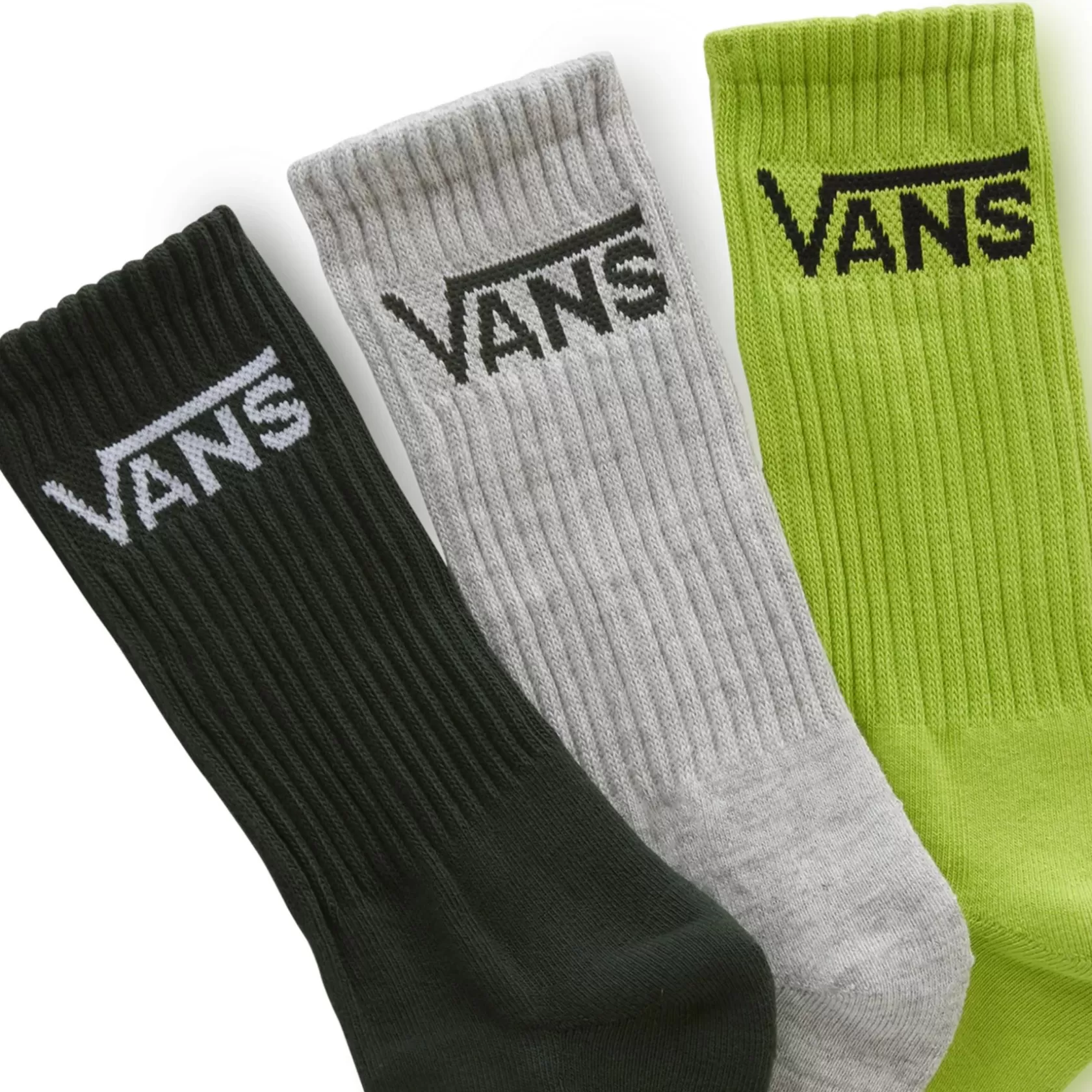 Vans Calcetines<Calcetines Altos Classic (3 Pares) Verde
