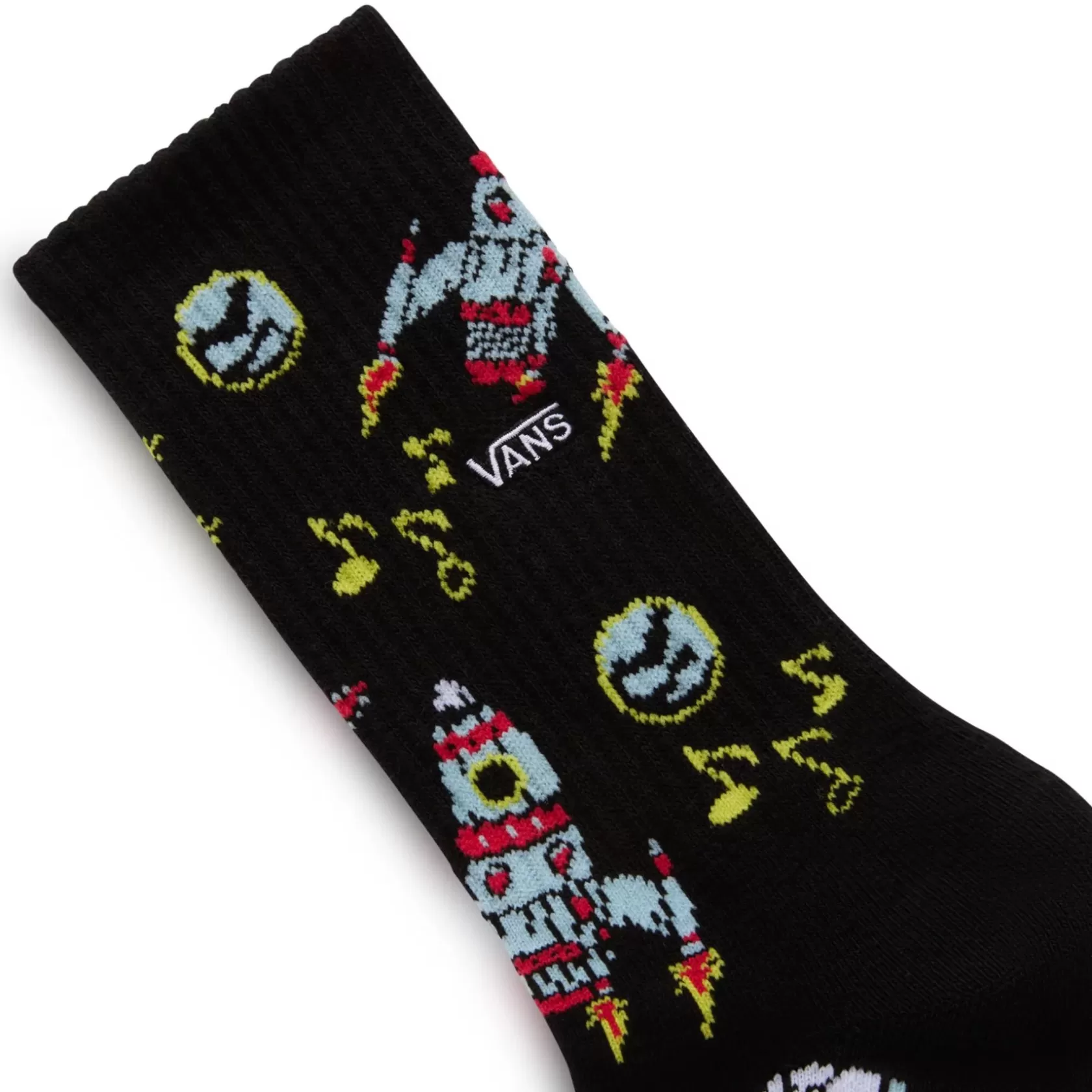 Vans Calcetines<Calcetines Altos Dj Rocket Jam De Niños (1 Par) Negro