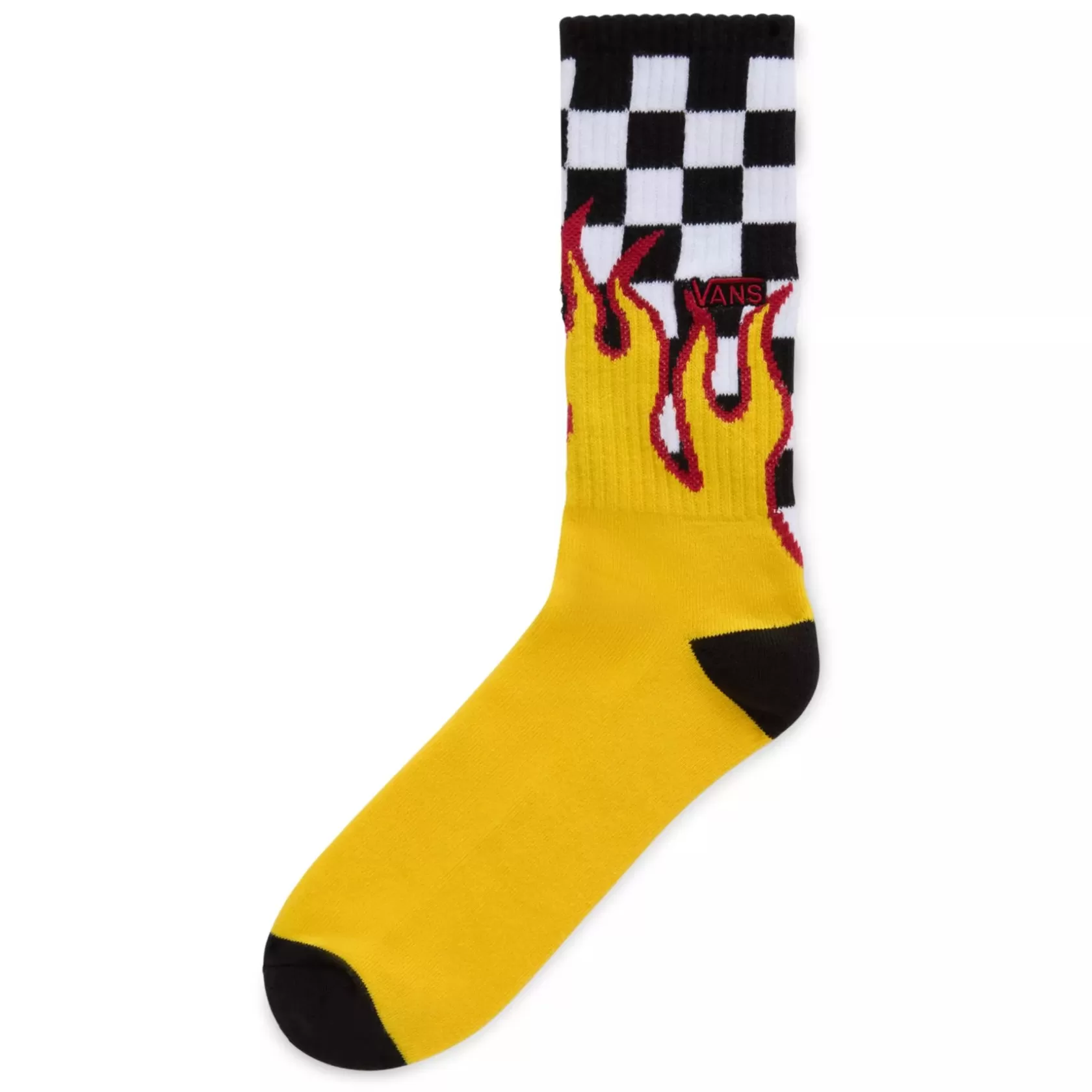 Vans Calcetines<Calcetines Altos Flame Check (1 Par) Negro