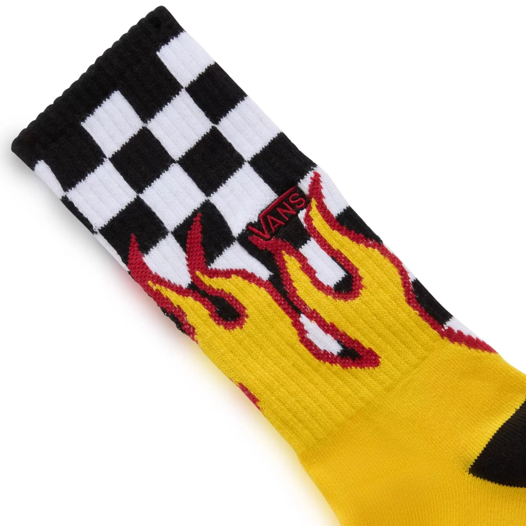 Vans Calcetines<Calcetines Altos Flame Check (1 Par) Negro