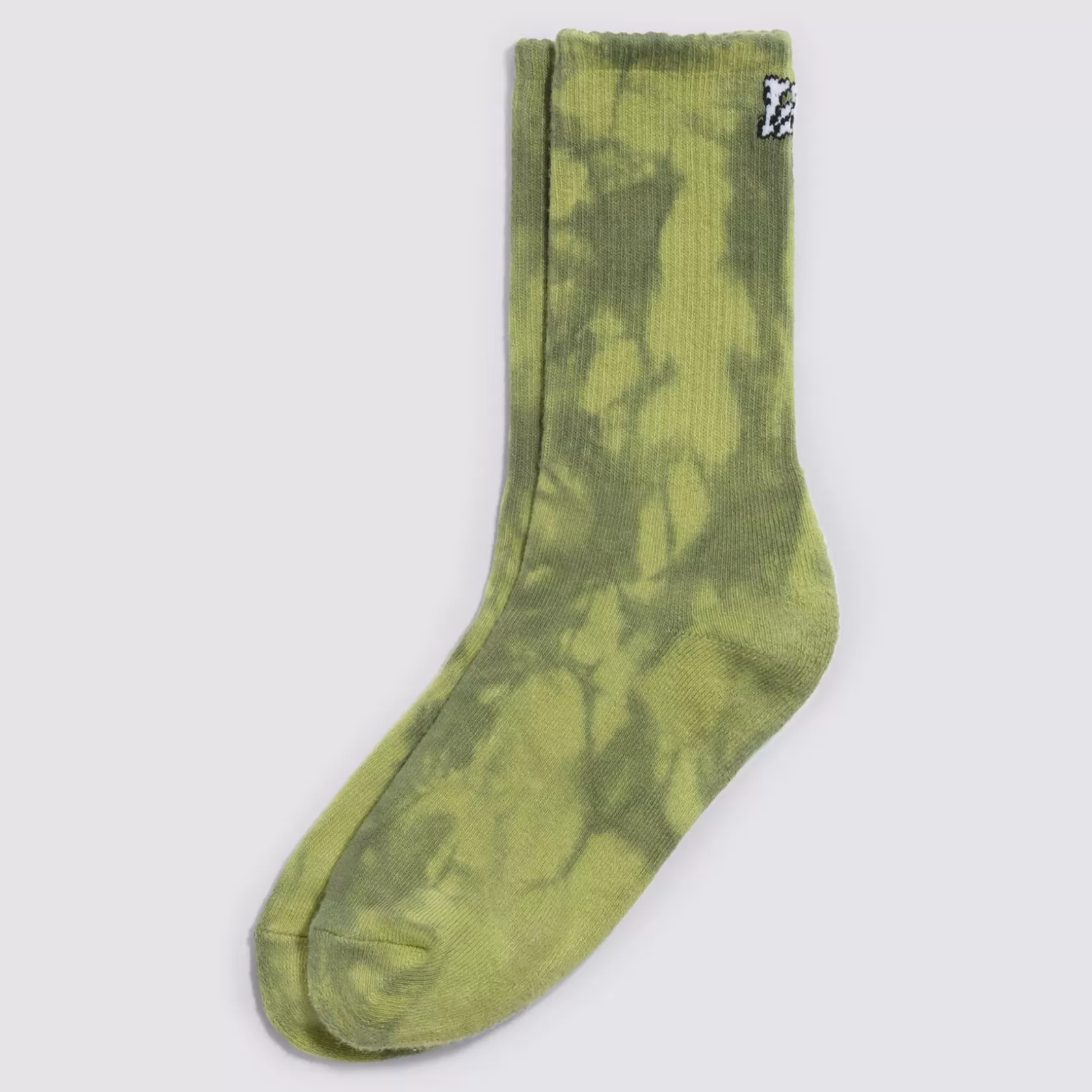 Vans Calcetines<Calcetines Altos Psych Skate Classics Tie Dye (1 Par) Verde, Blanco