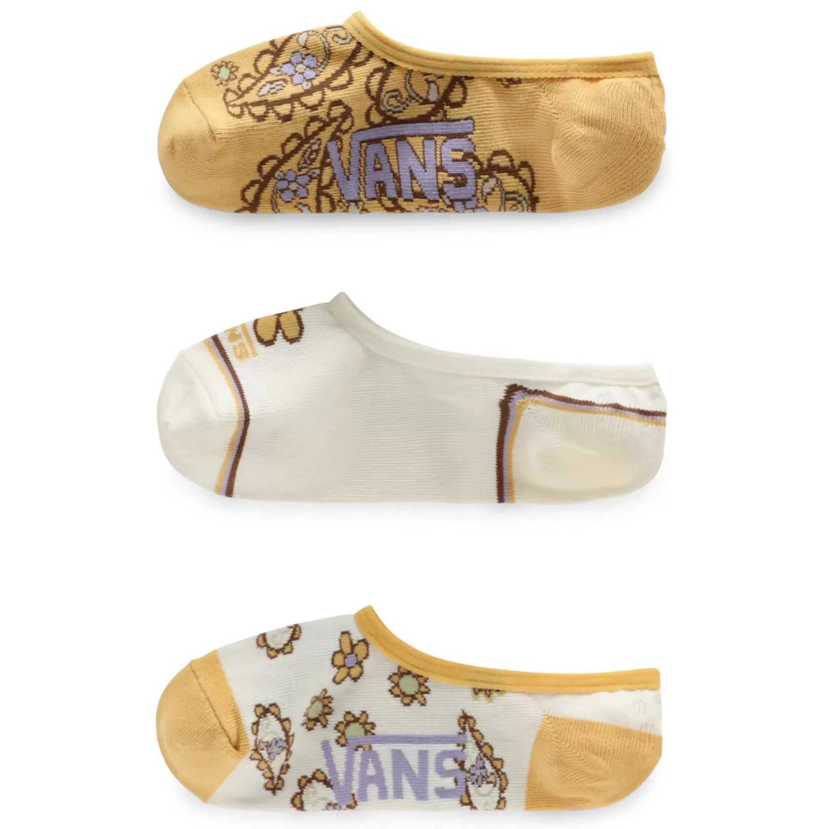 Vans Calcetines<Calcetines Invisibles Brookland Canoodle (3 Pares) Blanco