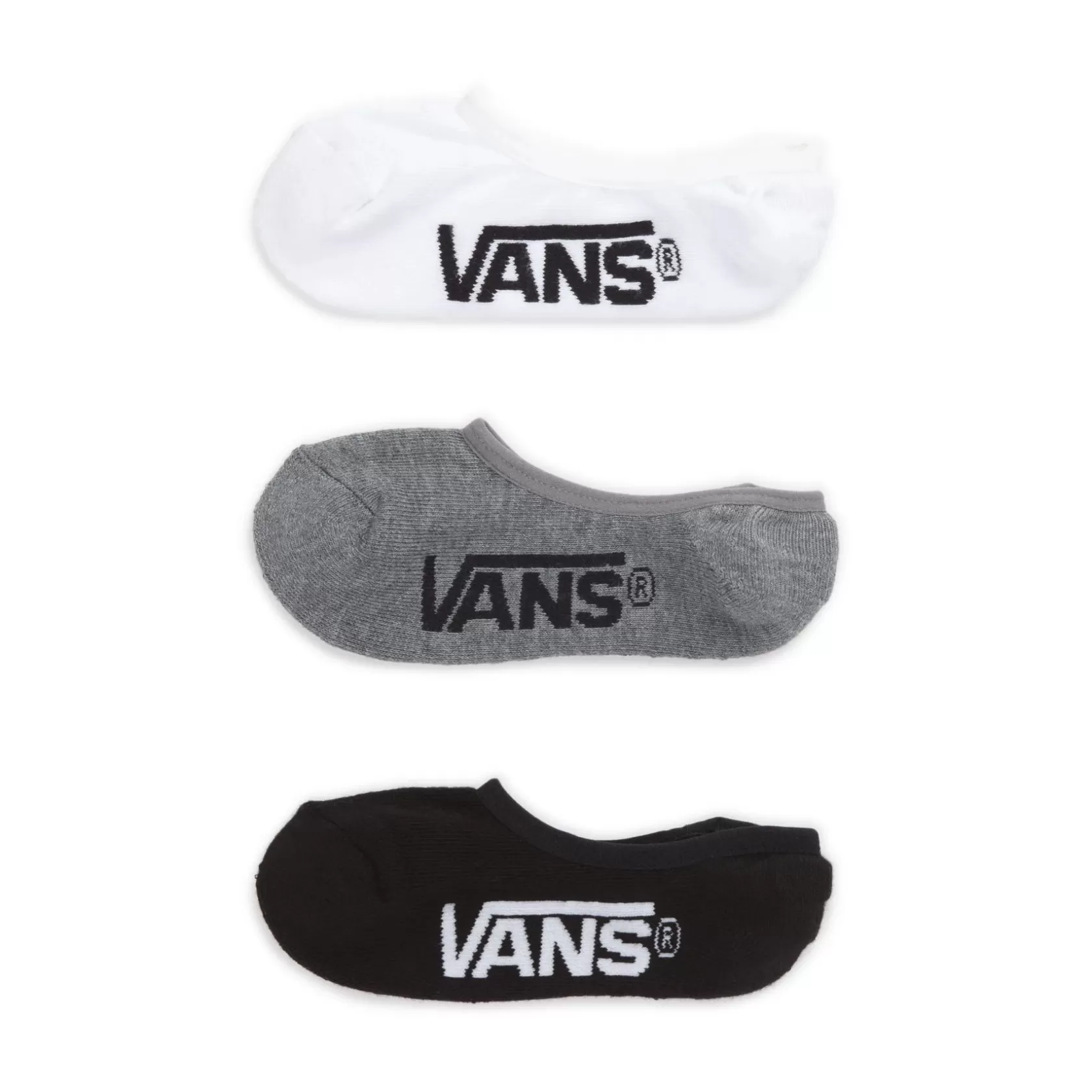 Vans Calcetines<Calcetines Invisibles Classic Super No Show (3 Pares) Negro, Gris