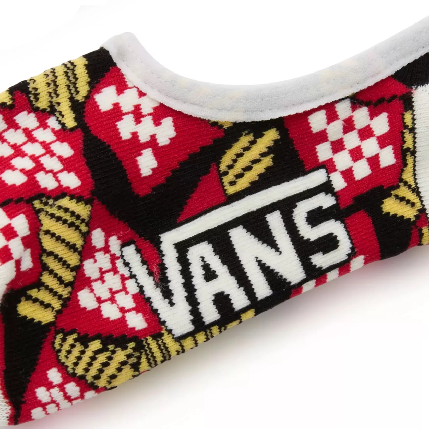 Vans Calcetines<Calcetines Invisibles Pizza Party Canoodle (3 Pares) Blanco