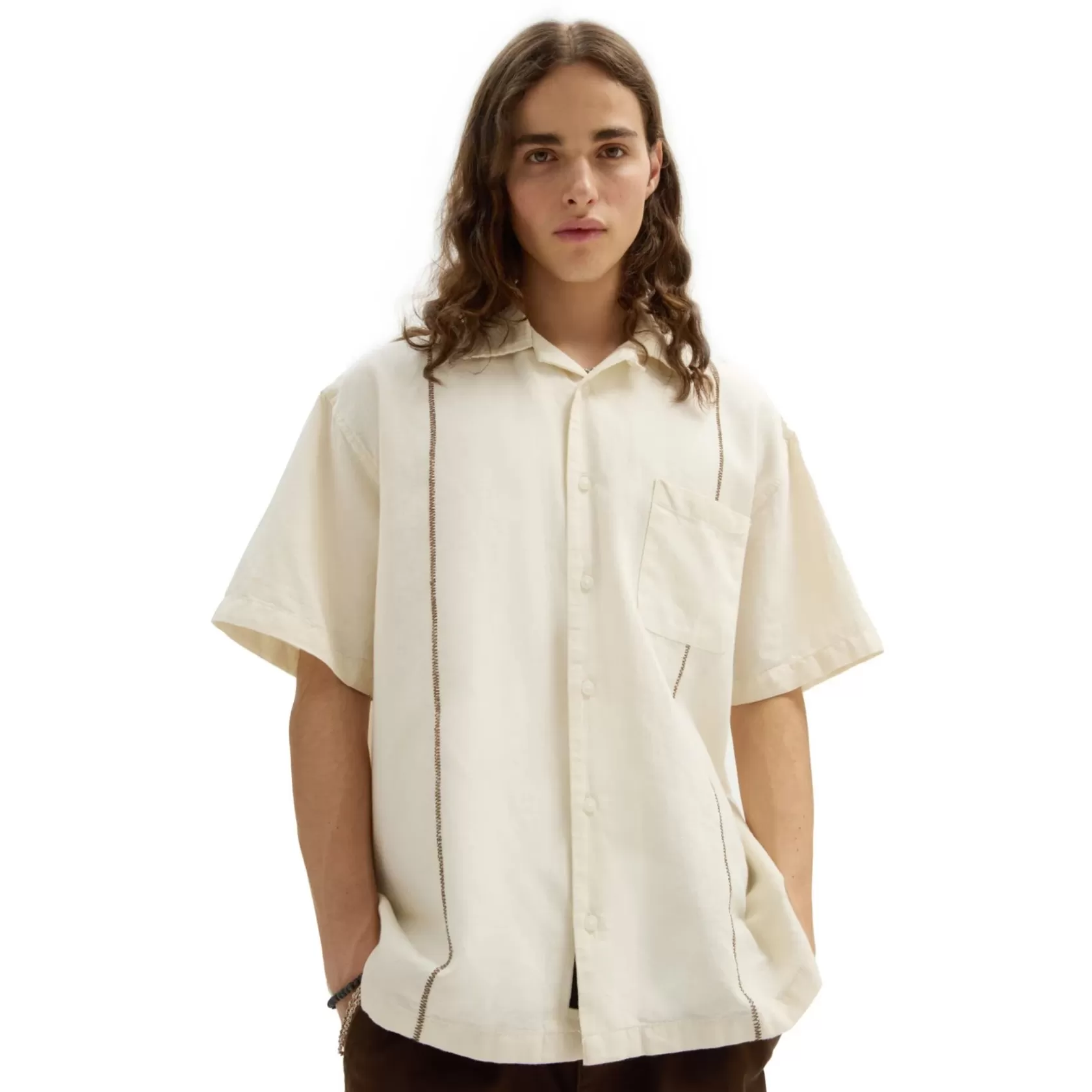 Vans Camisas<Camisa De Botones Michael February Blanco