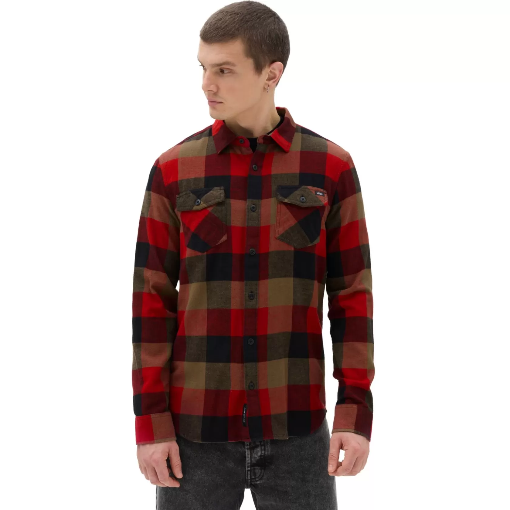 Vans Camisas<Camisa De Franela Box Rojo
