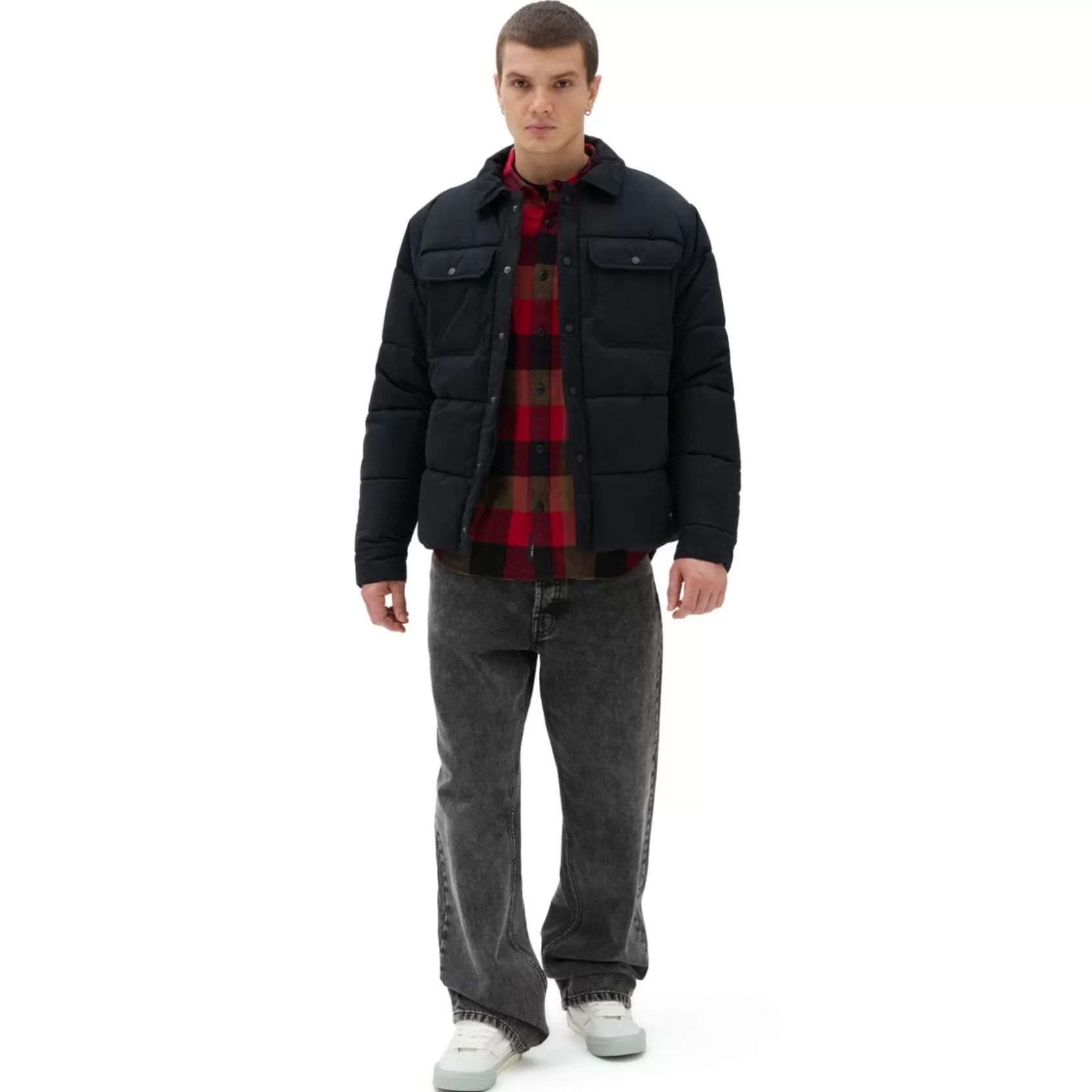 Vans Camisas<Camisa De Franela Box Rojo