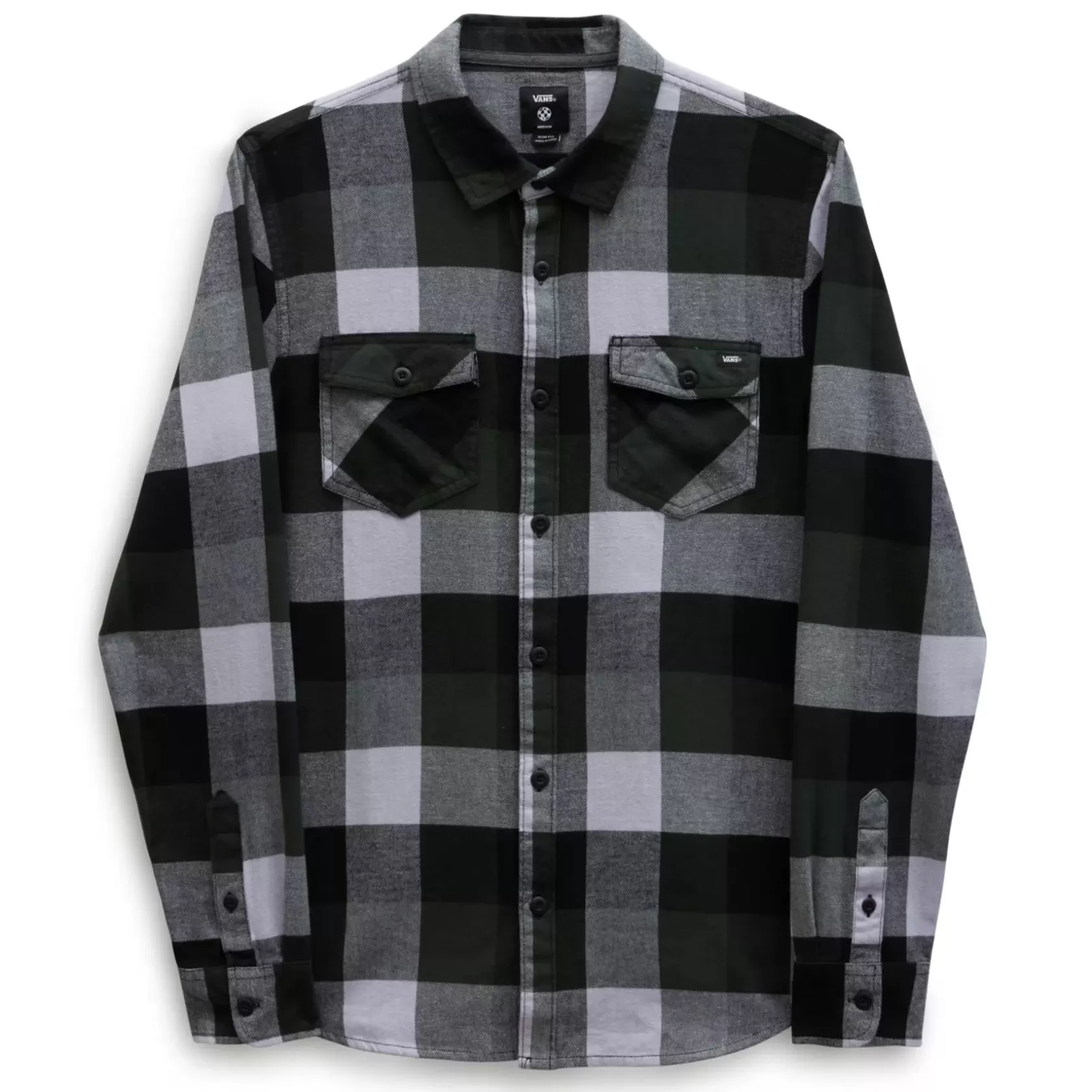Vans Camisas<Camisa De Franela De Manga Larga Con Cierre De Botones Box Multicolour