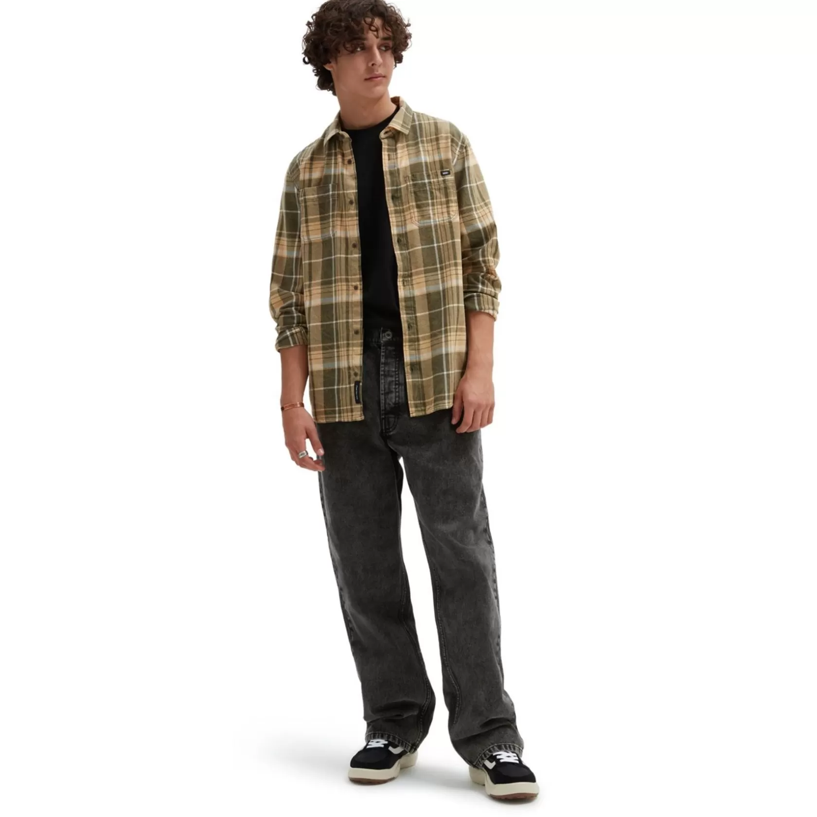 Vans Camisas<Camisa De Manga Larga Peddington Verde