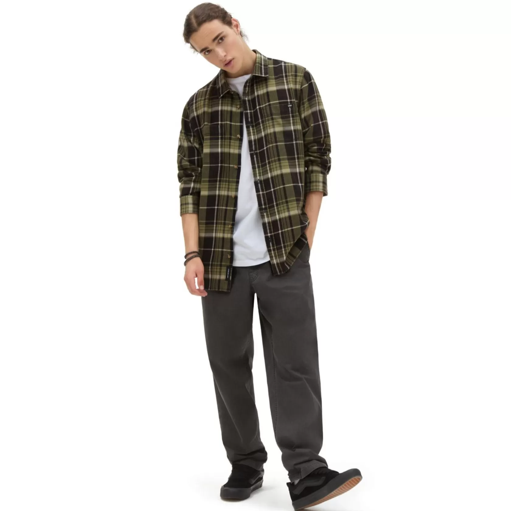 Vans Camisas<Camisa Tejida De Manga Larga Peddington Negro