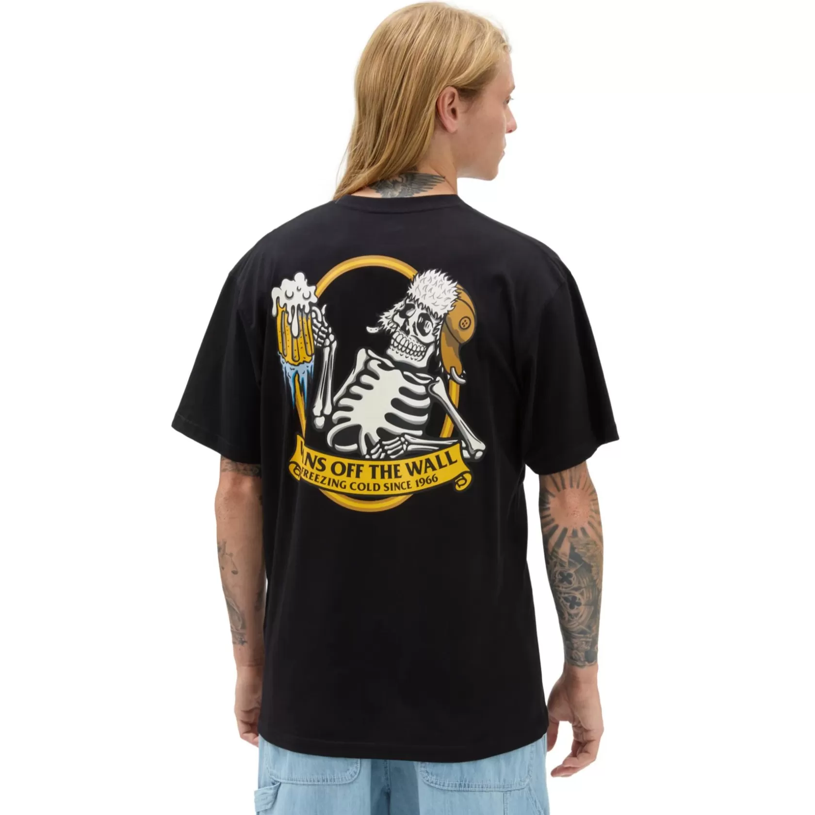 Vans Camisetas<Camiseta 66 Below Negro
