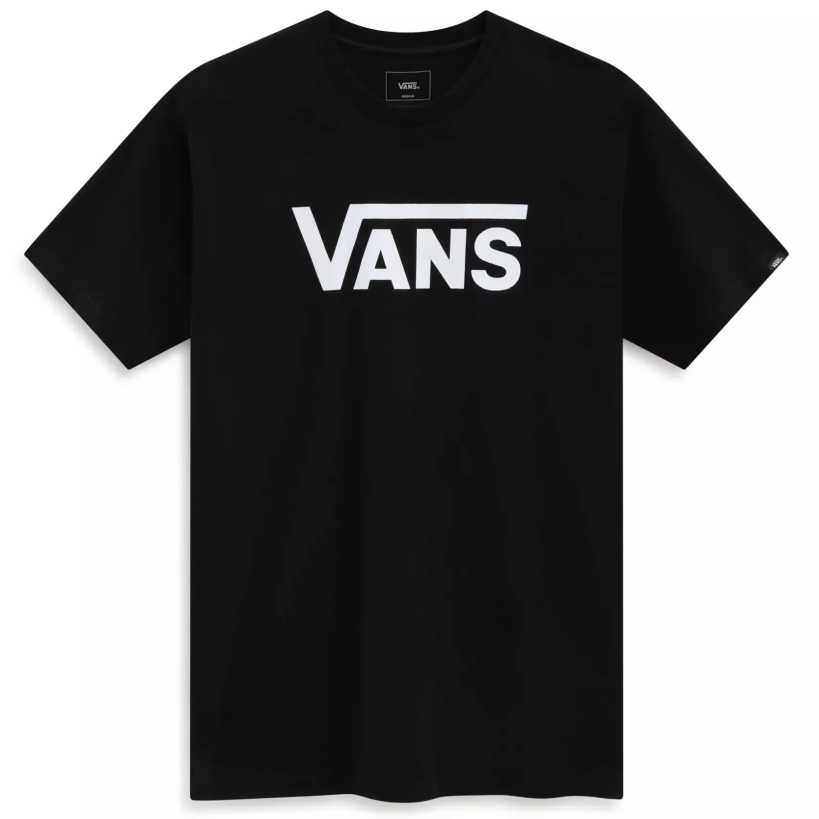 Vans Camisetas<Camiseta Classic Negro, Blanco