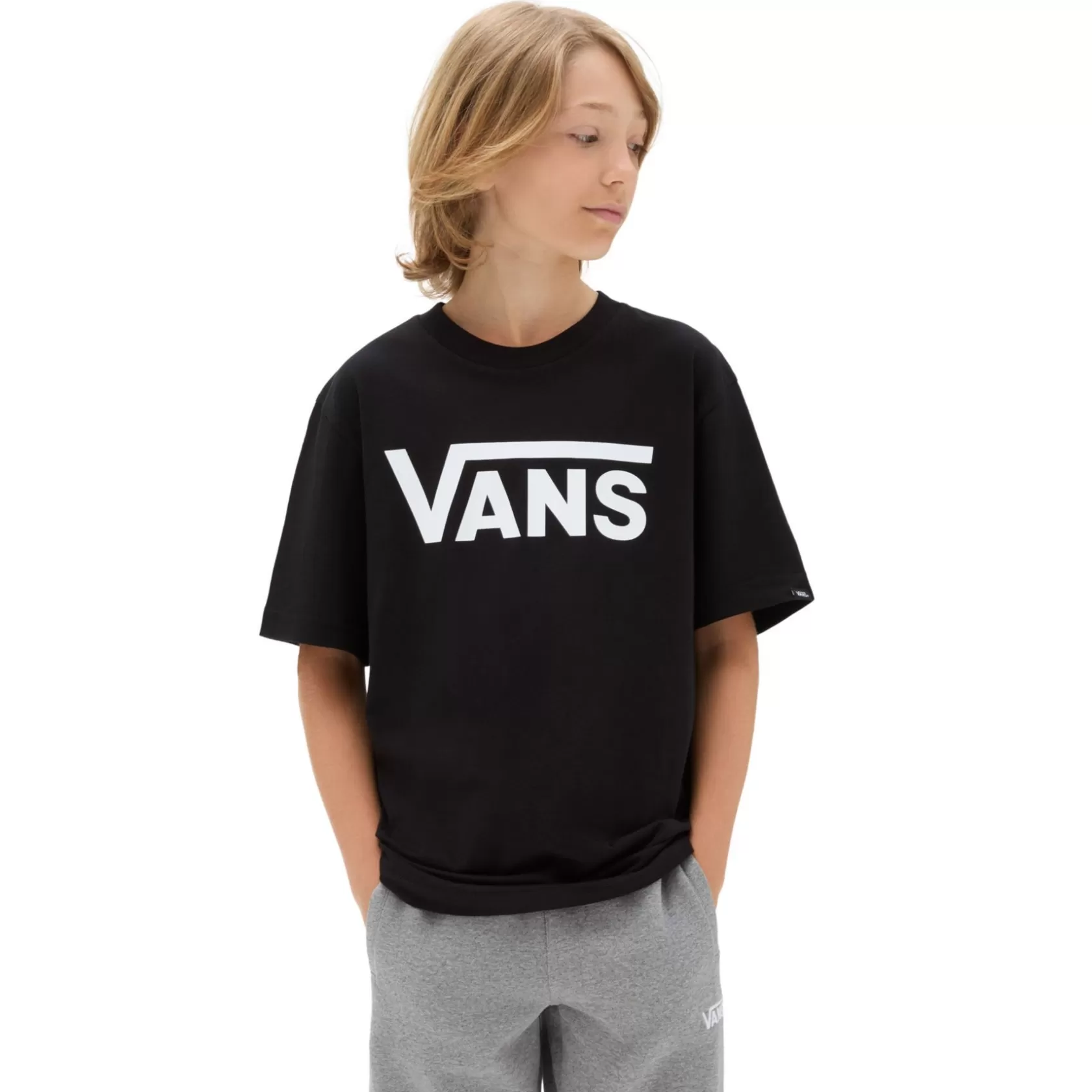 Vans Ropa Para Chicos (8-14 Años)<Camiseta Classic De Nino (8-14 Anos) Negro, Blanco