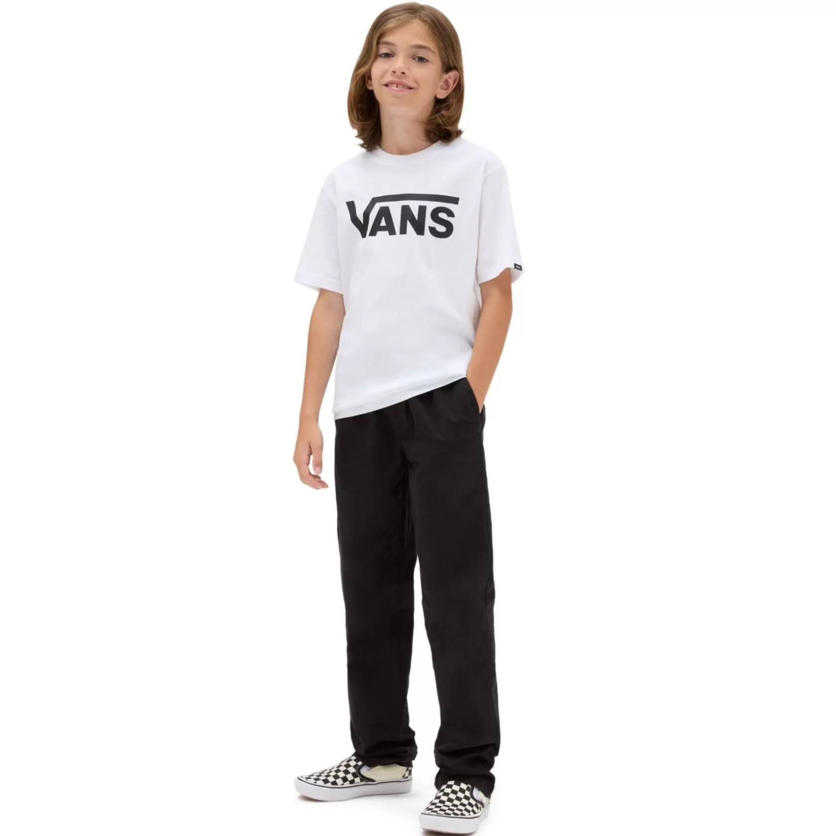 Vans Ropa Para Chicos (8-14 Años)<Camiseta Classic De Nino (8-14 Anos) Blanco