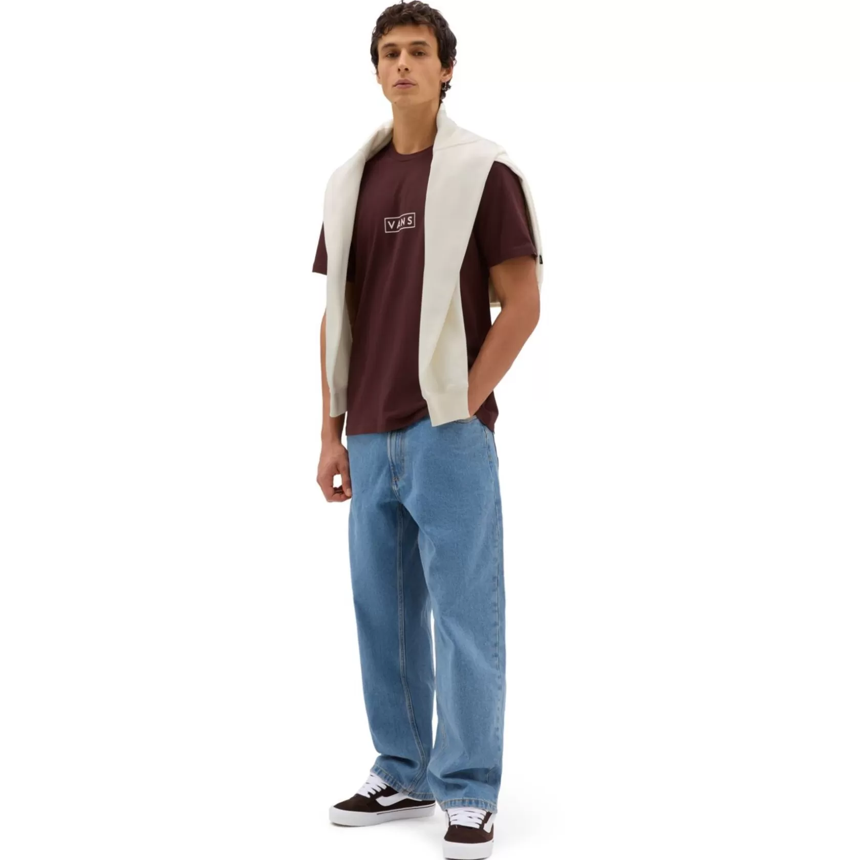 Vans Camisetas<Camiseta Classic Easy Box Marron