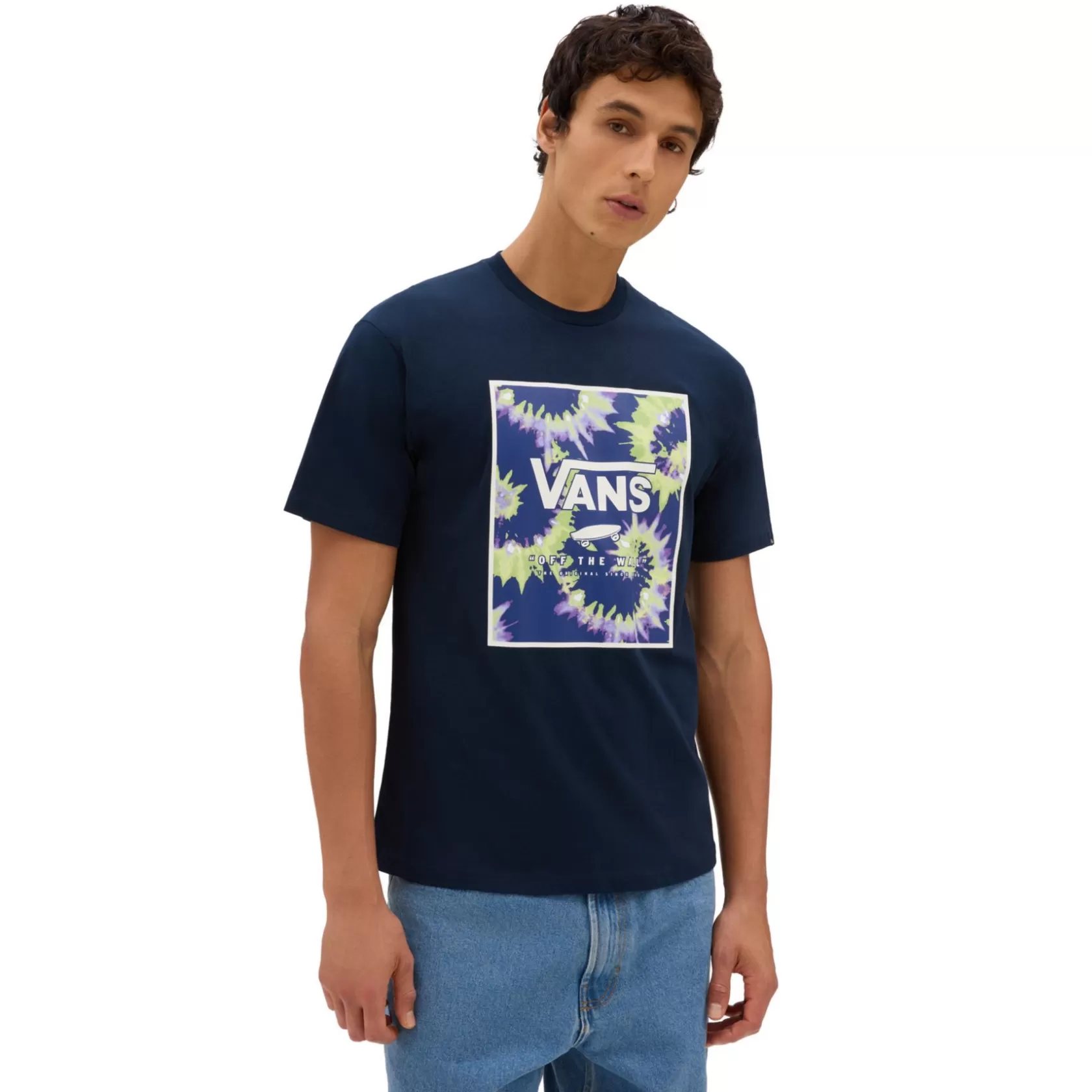 Vans Camisetas<Camiseta Classic Print Box Azul