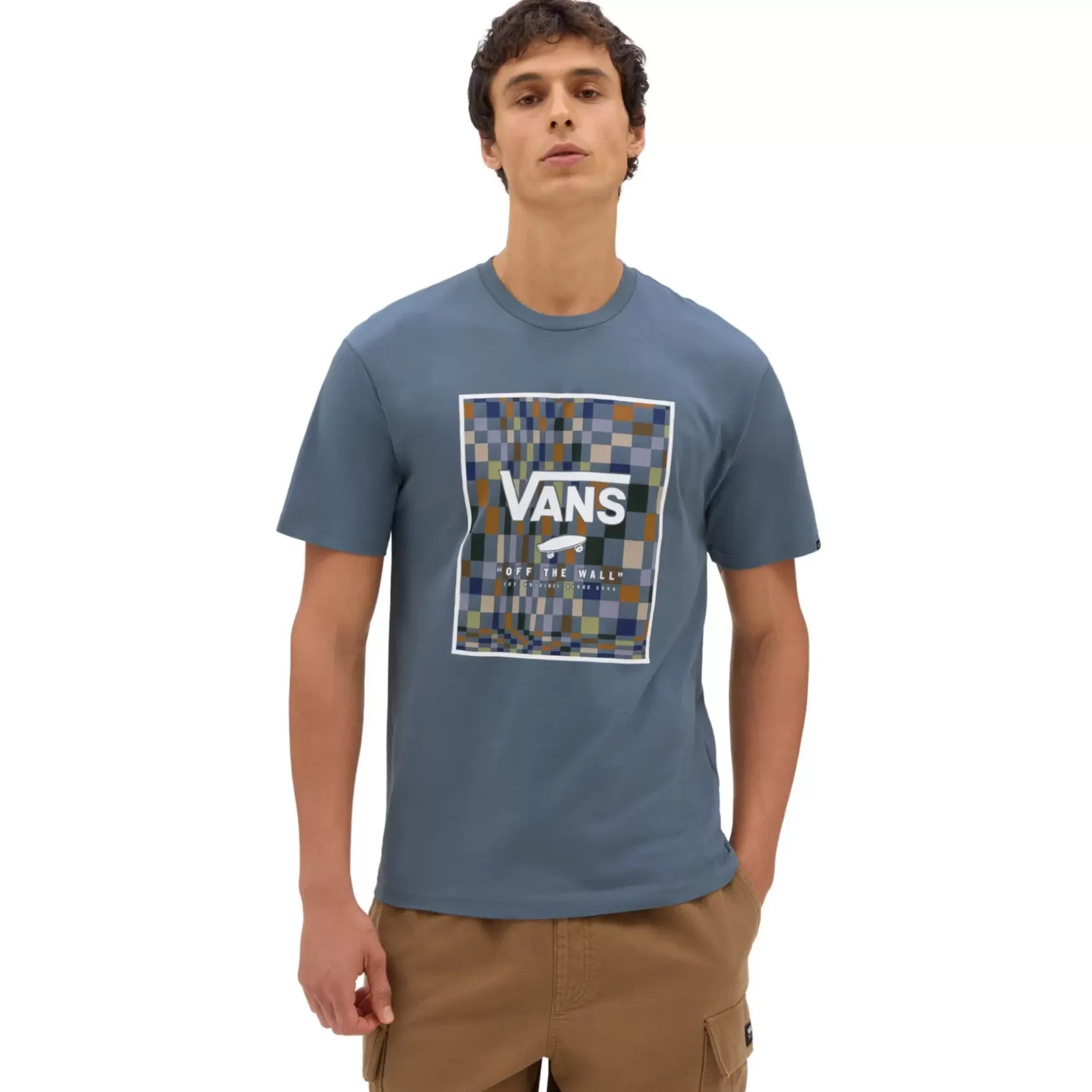 Vans Camisetas<Camiseta Classic Print Box Azul