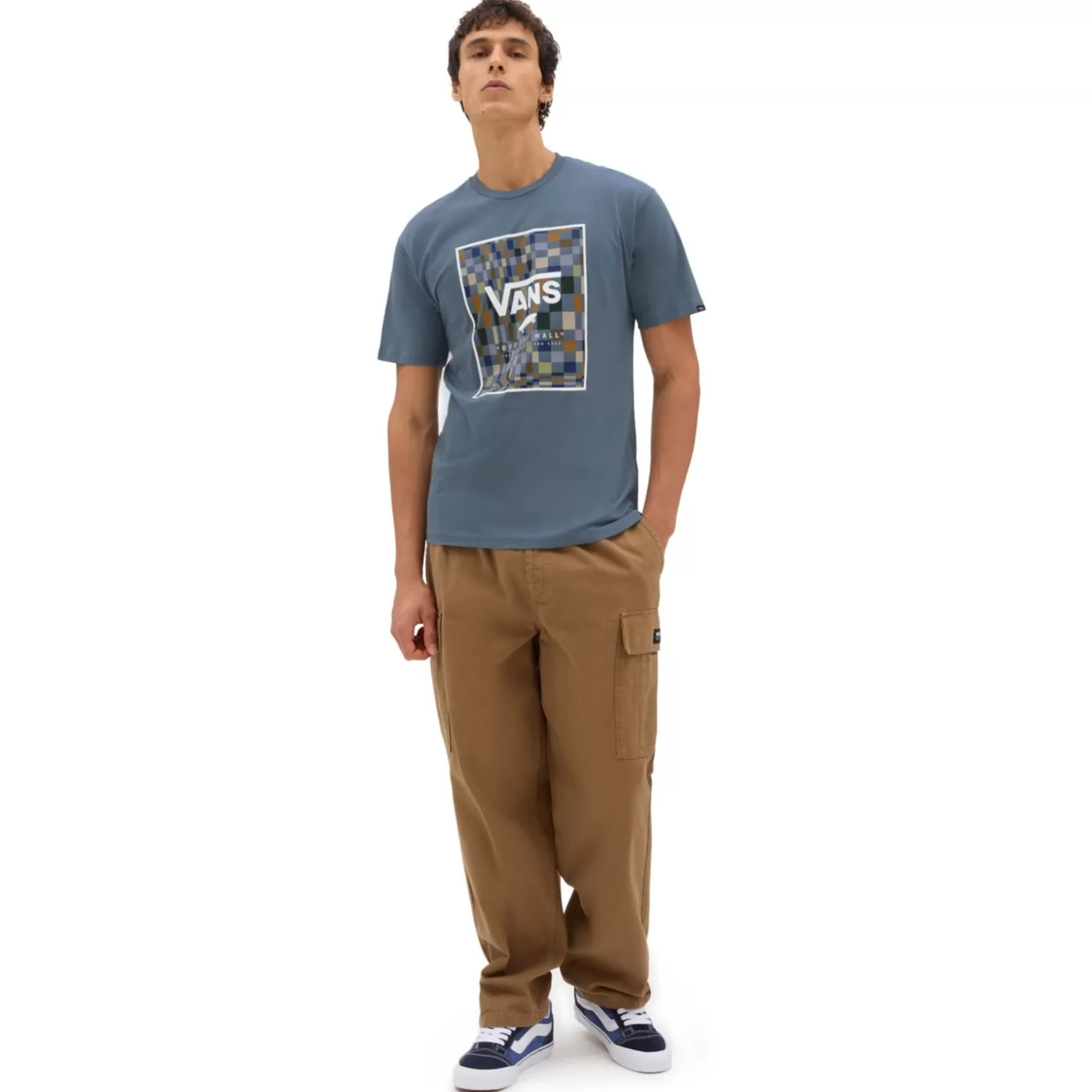 Vans Camisetas<Camiseta Classic Print Box Azul