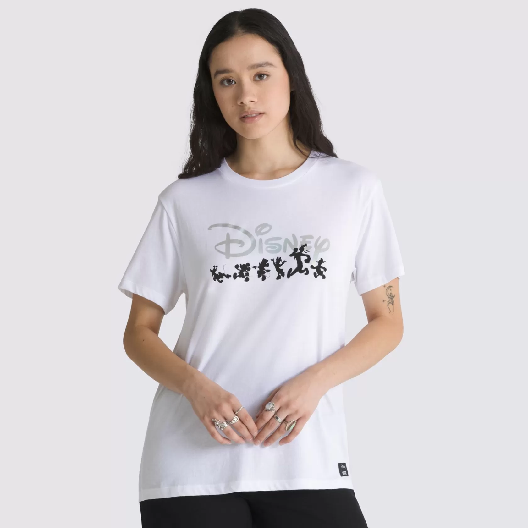 Vans Camisetas<Camiseta Club 100 Boyfriend Disney X Blanco