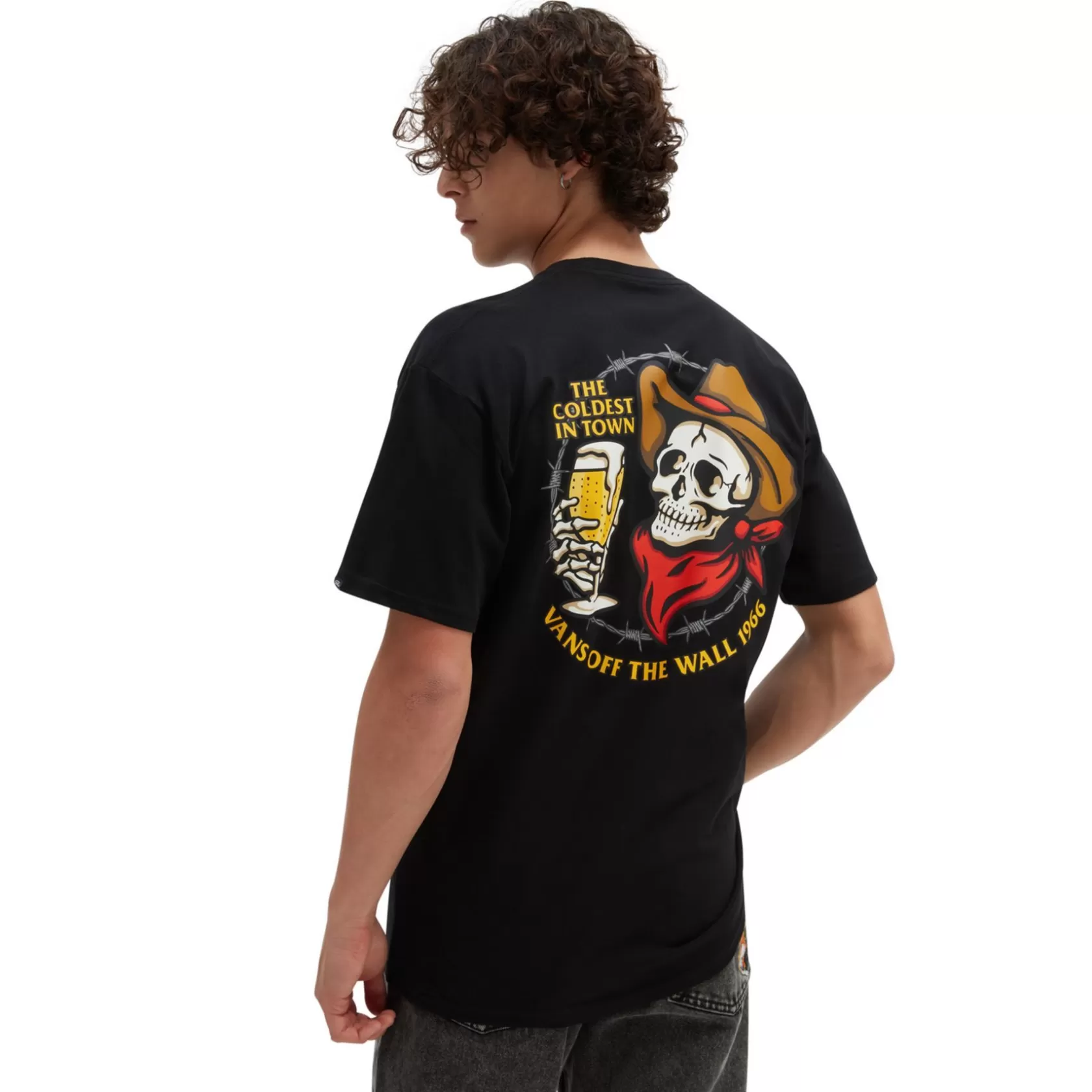Vans Camisetas<Camiseta Coldest In Town Negro
