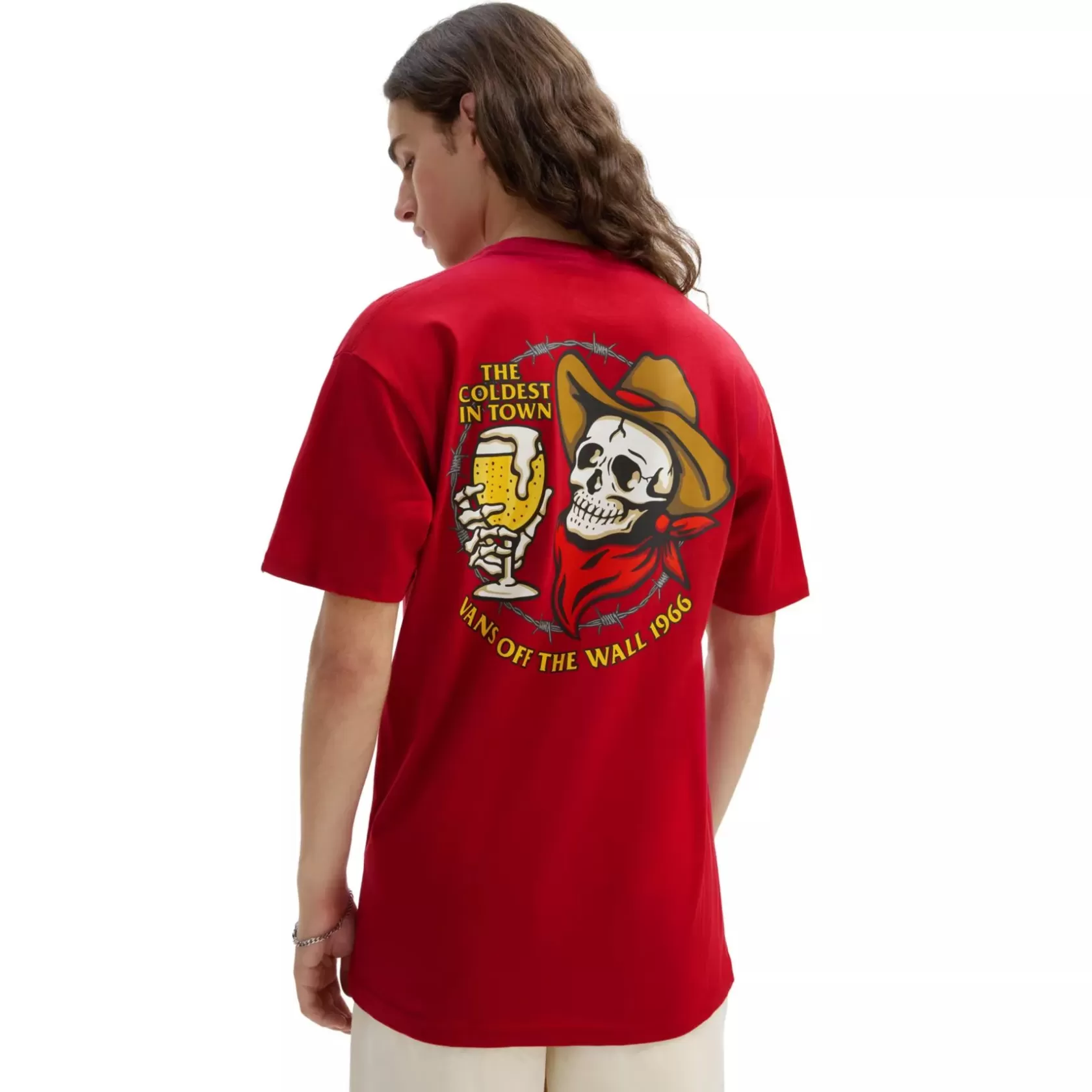 Vans Camisetas<Camiseta Coldest In Town Rojo