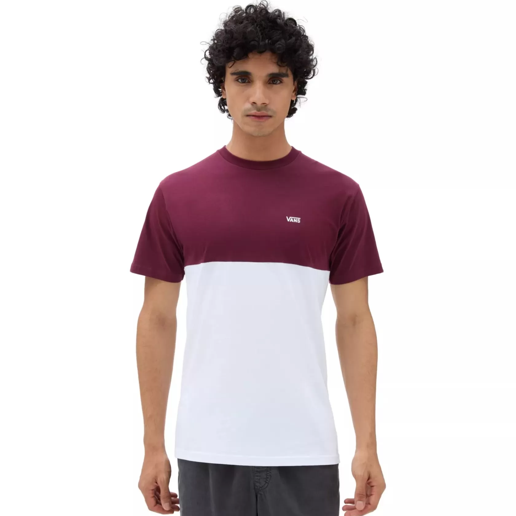 Vans Camisetas<Camiseta Colorblock Rojo