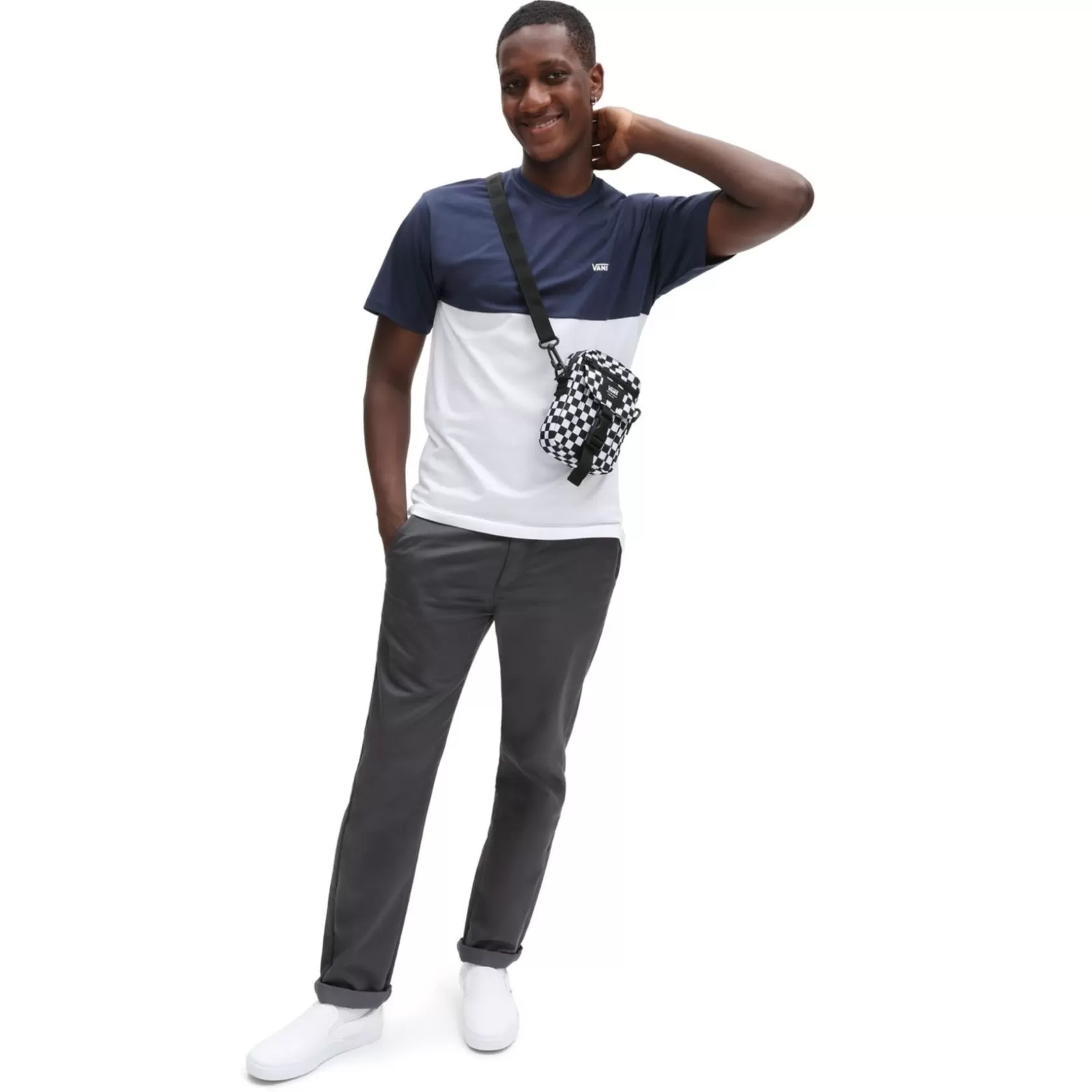 Vans Camisetas<Camiseta Colorblock Azul
