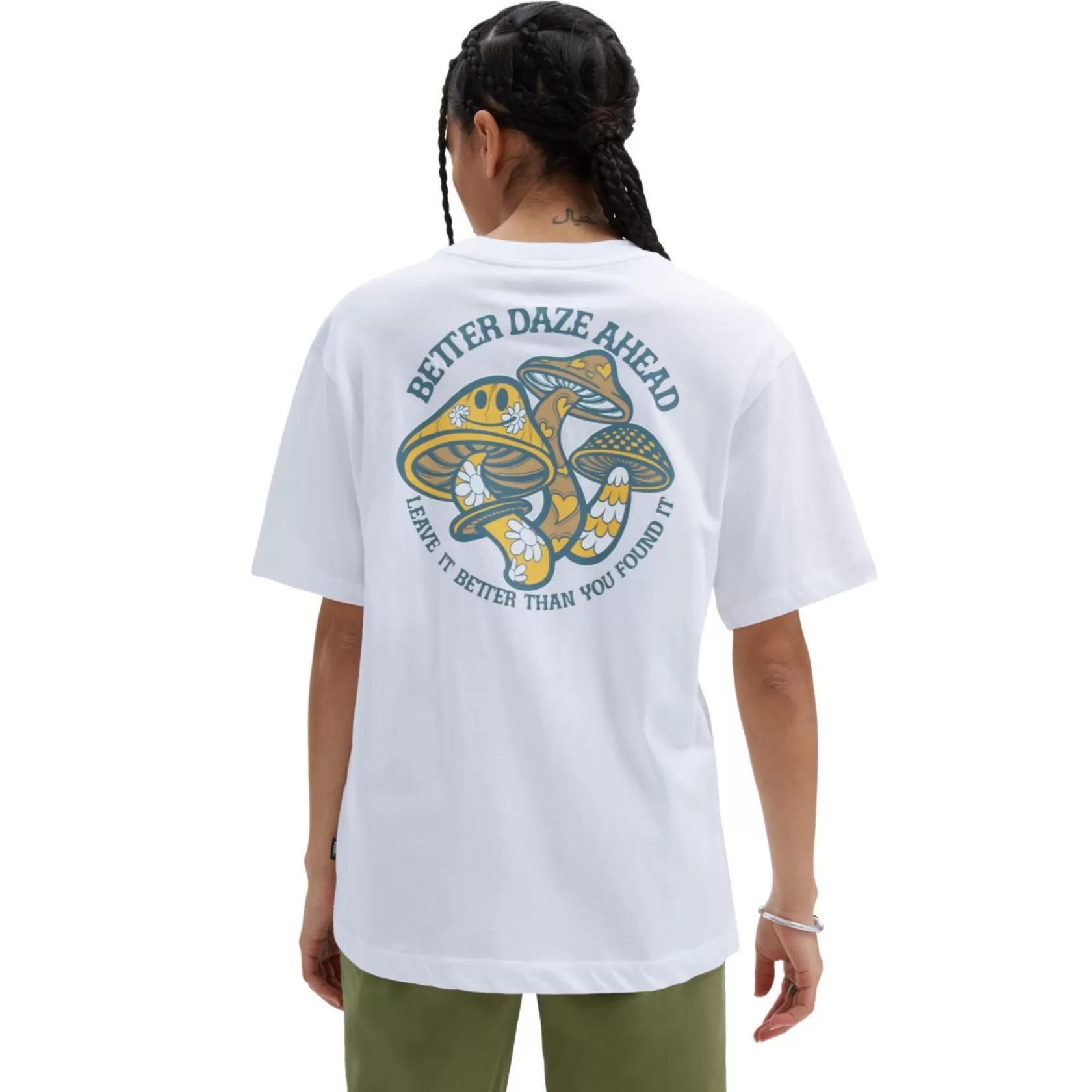 Vans Camisetas<Camiseta Con Bolsillo Better Daze Blanco