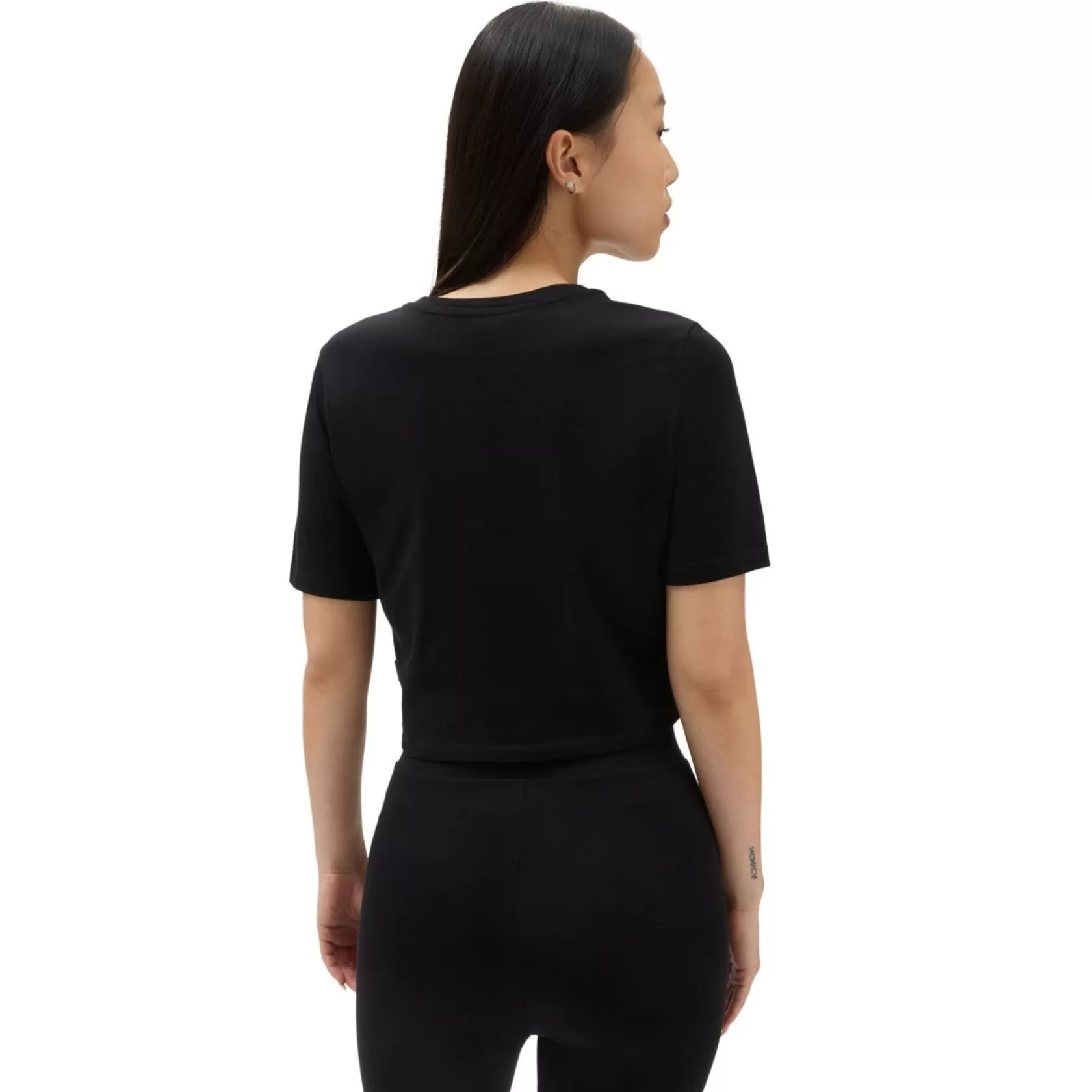 Vans Camisetas<Camiseta Corta De Deporte Flying V Crop Negro