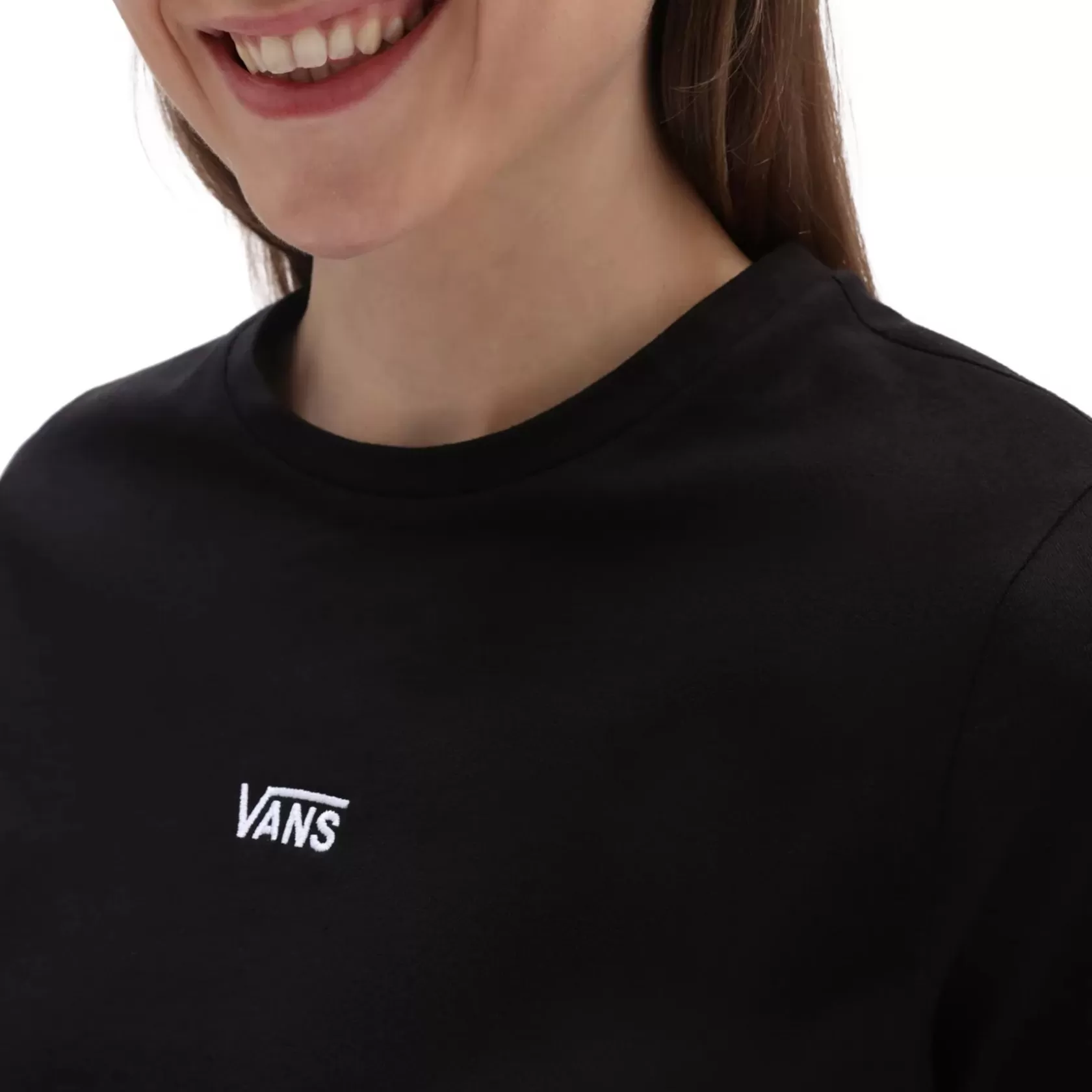 Vans Camisetas<Camiseta Corta De Deporte Flying V Crop Negro