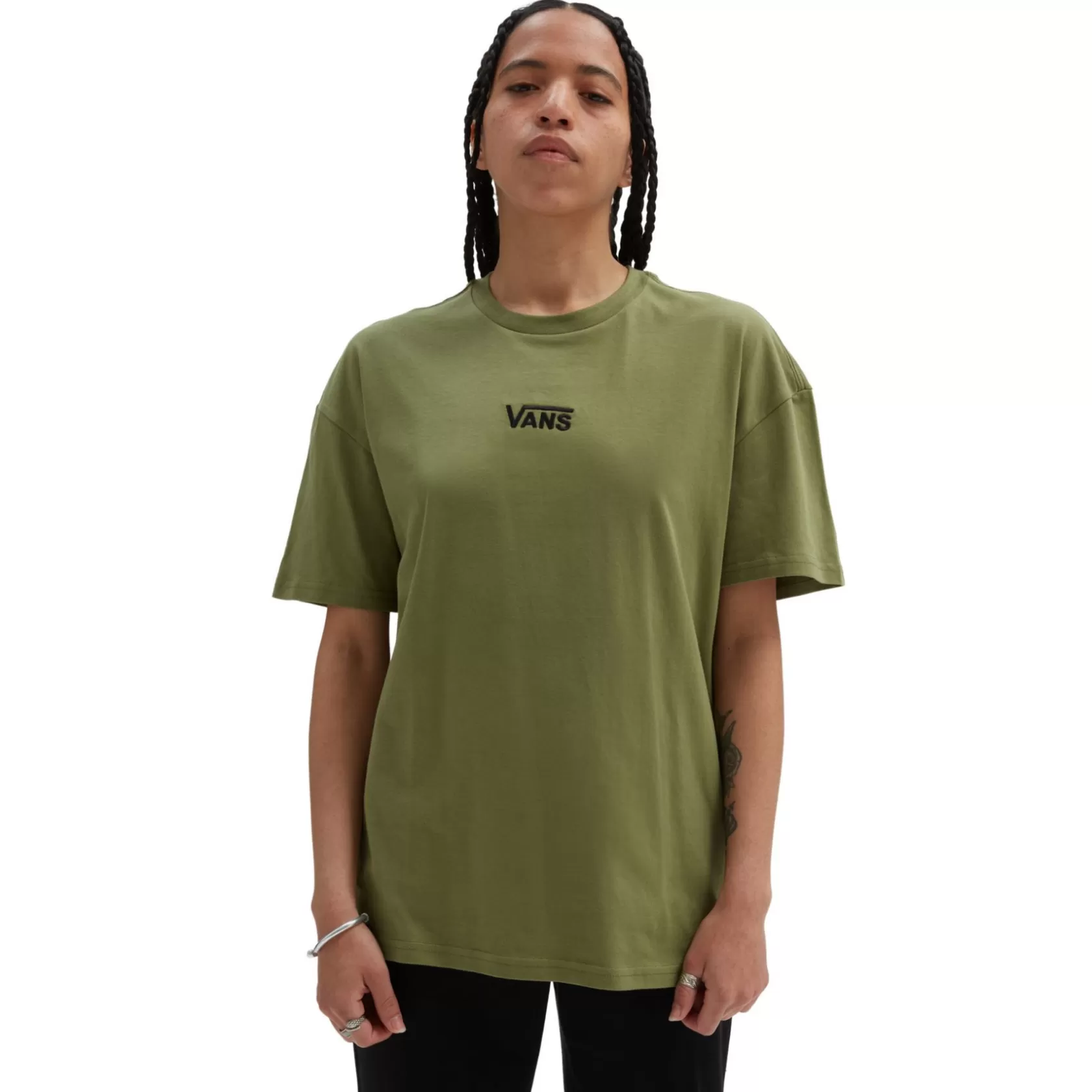 Vans Camisetas<Camiseta De Corte Extragrande Flying V Verde