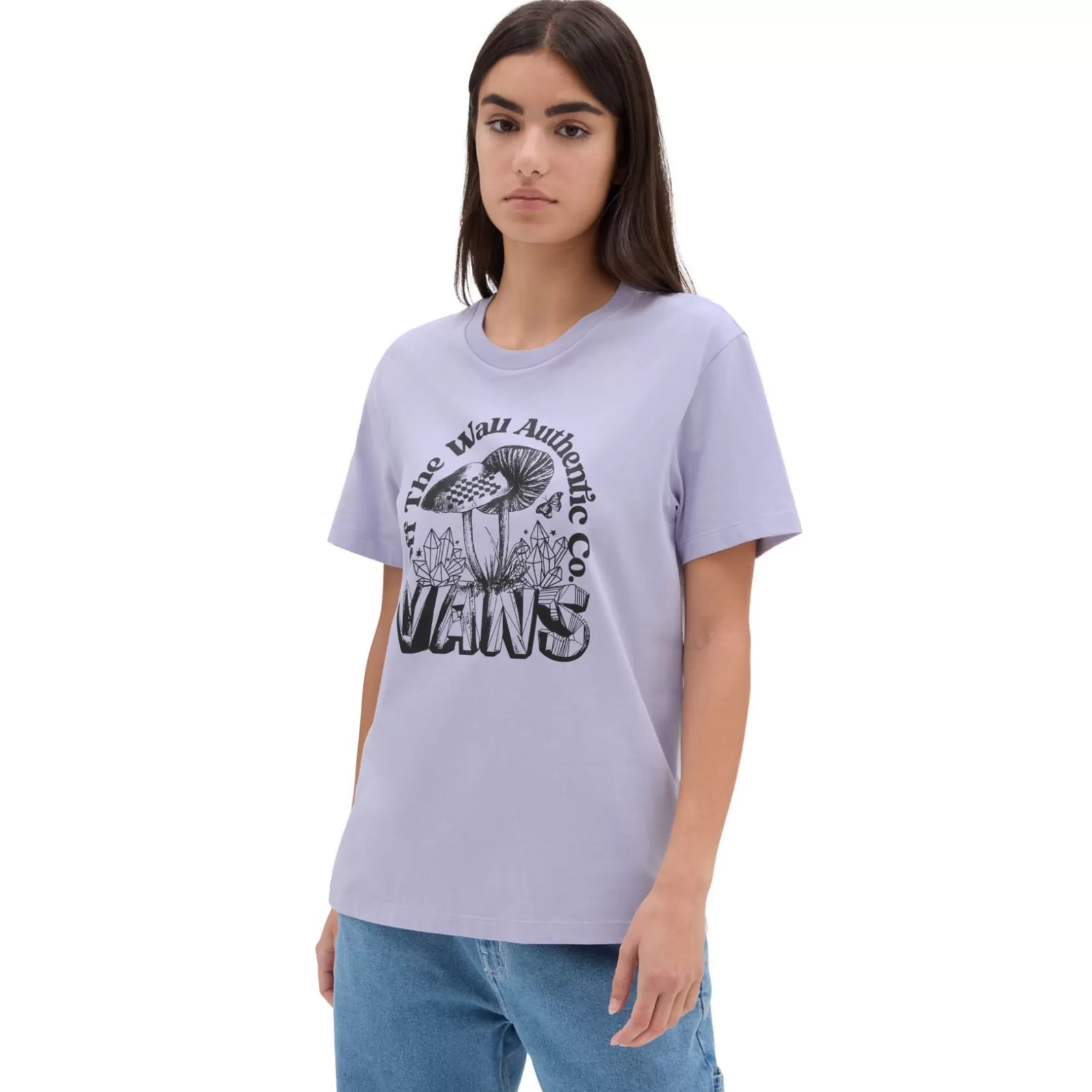 Vans Camisetas<Camiseta De Corte Masculino Wellness Trip Purpura