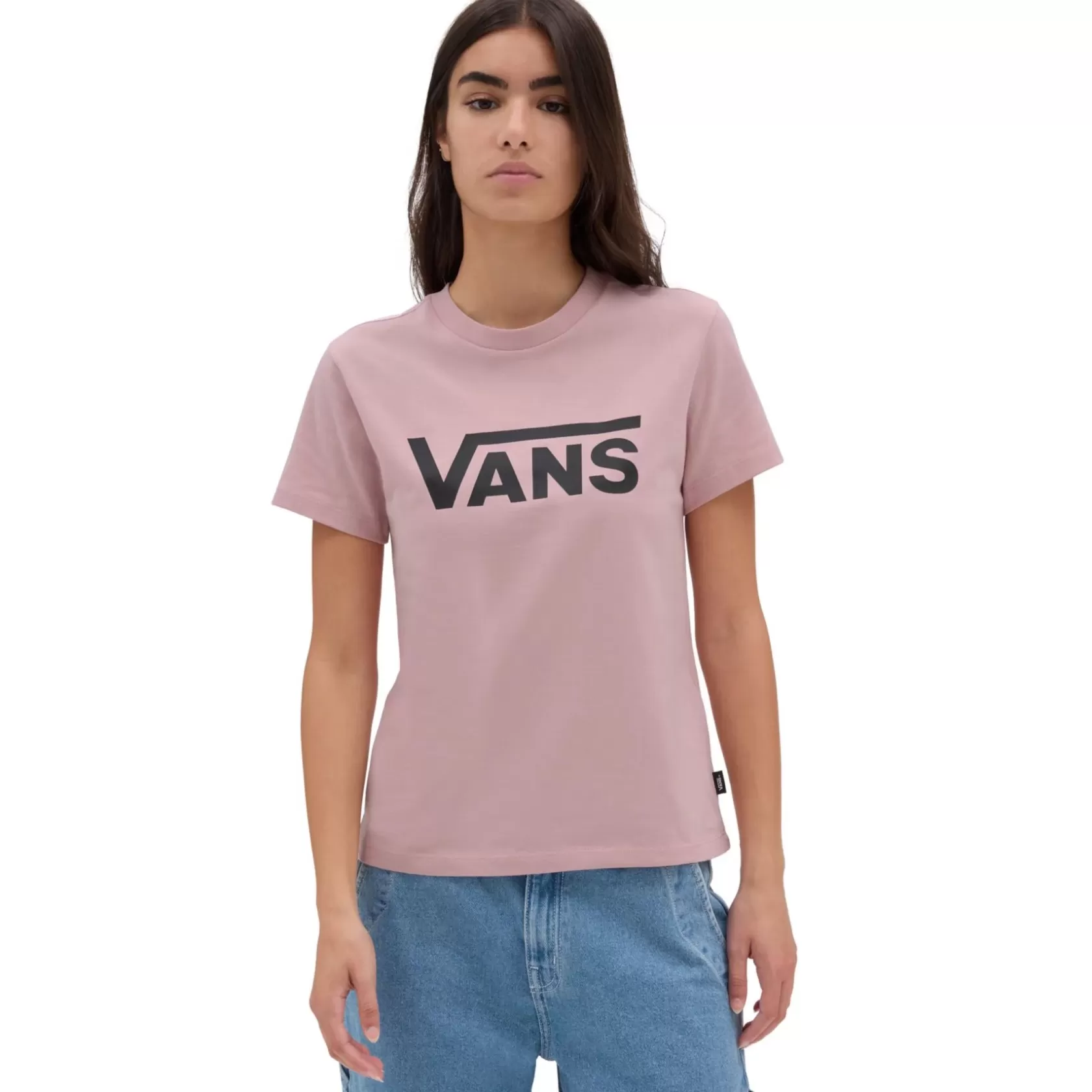 Vans Camisetas<Camiseta De Cuello Redondo Flying V Rosa
