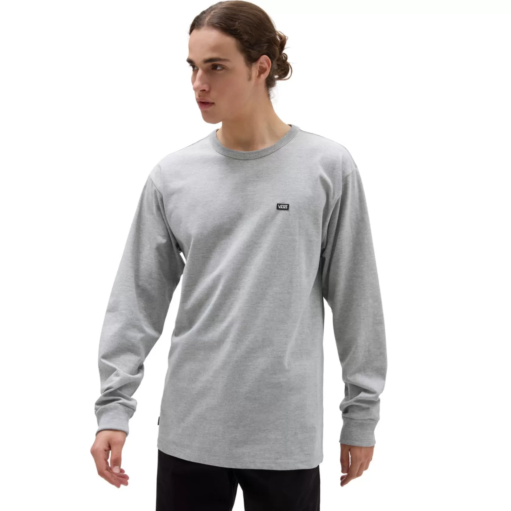 Vans Camisetas<Camiseta De Manga Larga Off The Wall Classic Gris