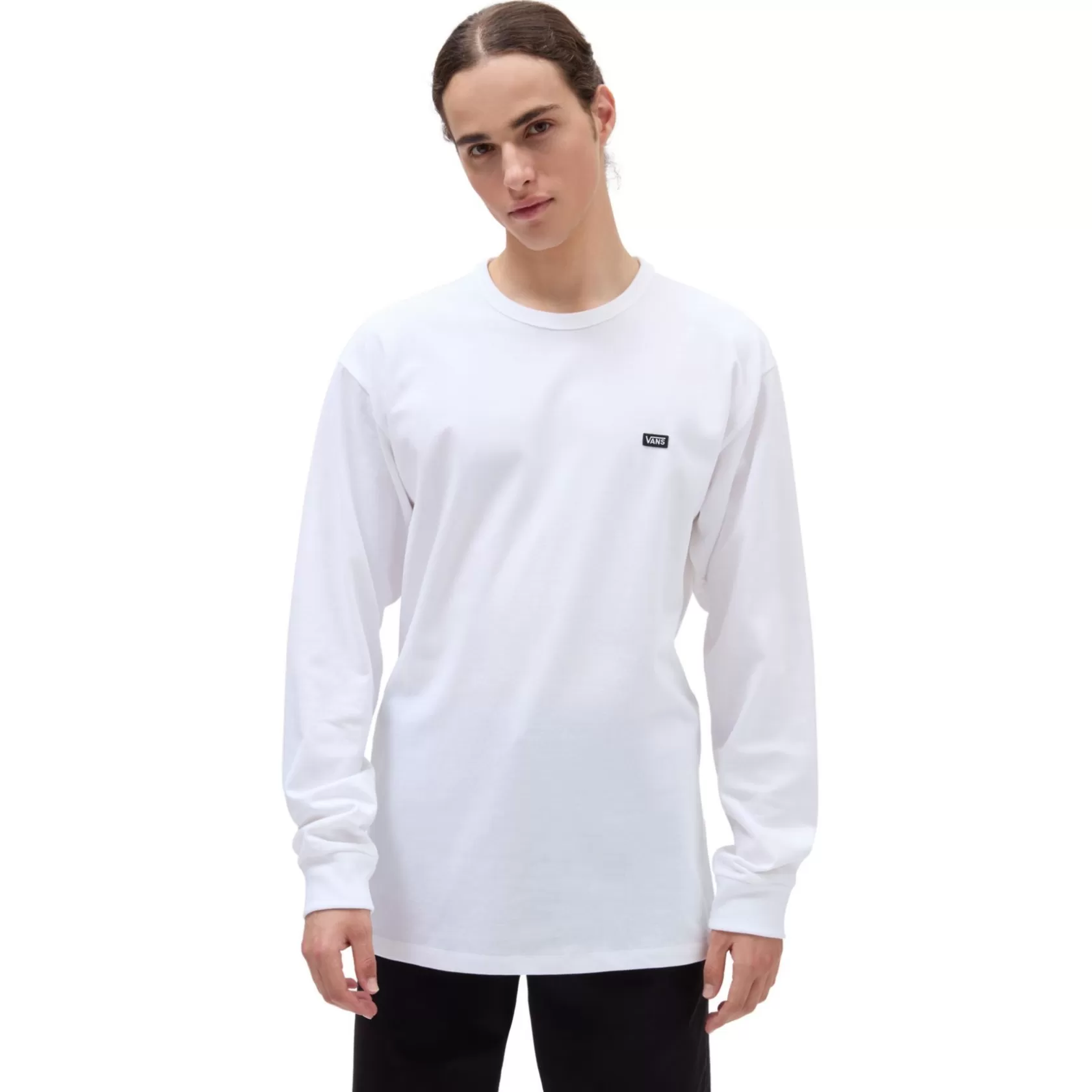 Vans Camisetas<Camiseta De Manga Larga Off The Wall Classic Blanco