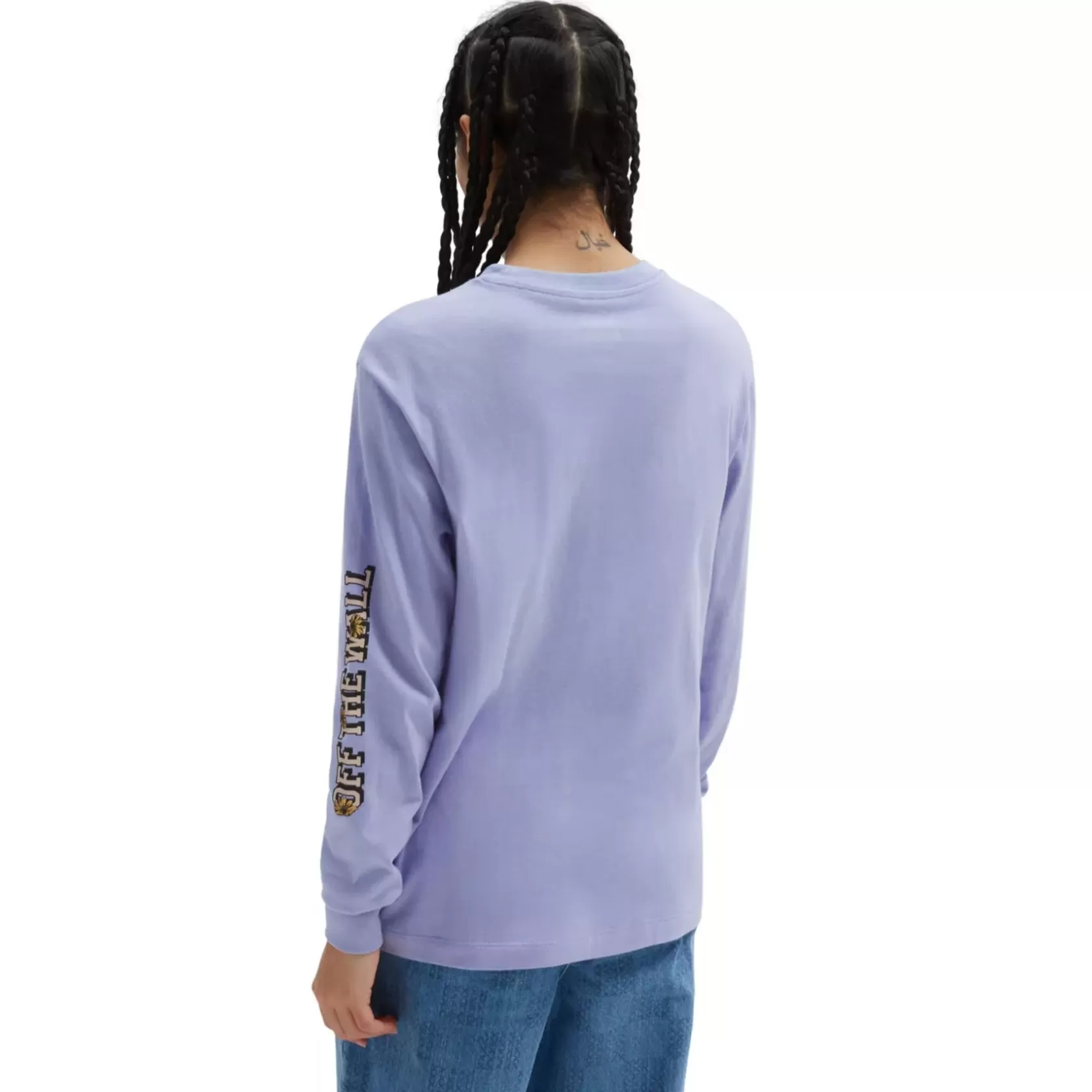 Vans Camisetas<Camiseta De Manga Larga Y Corte Masculino Globey Purpura