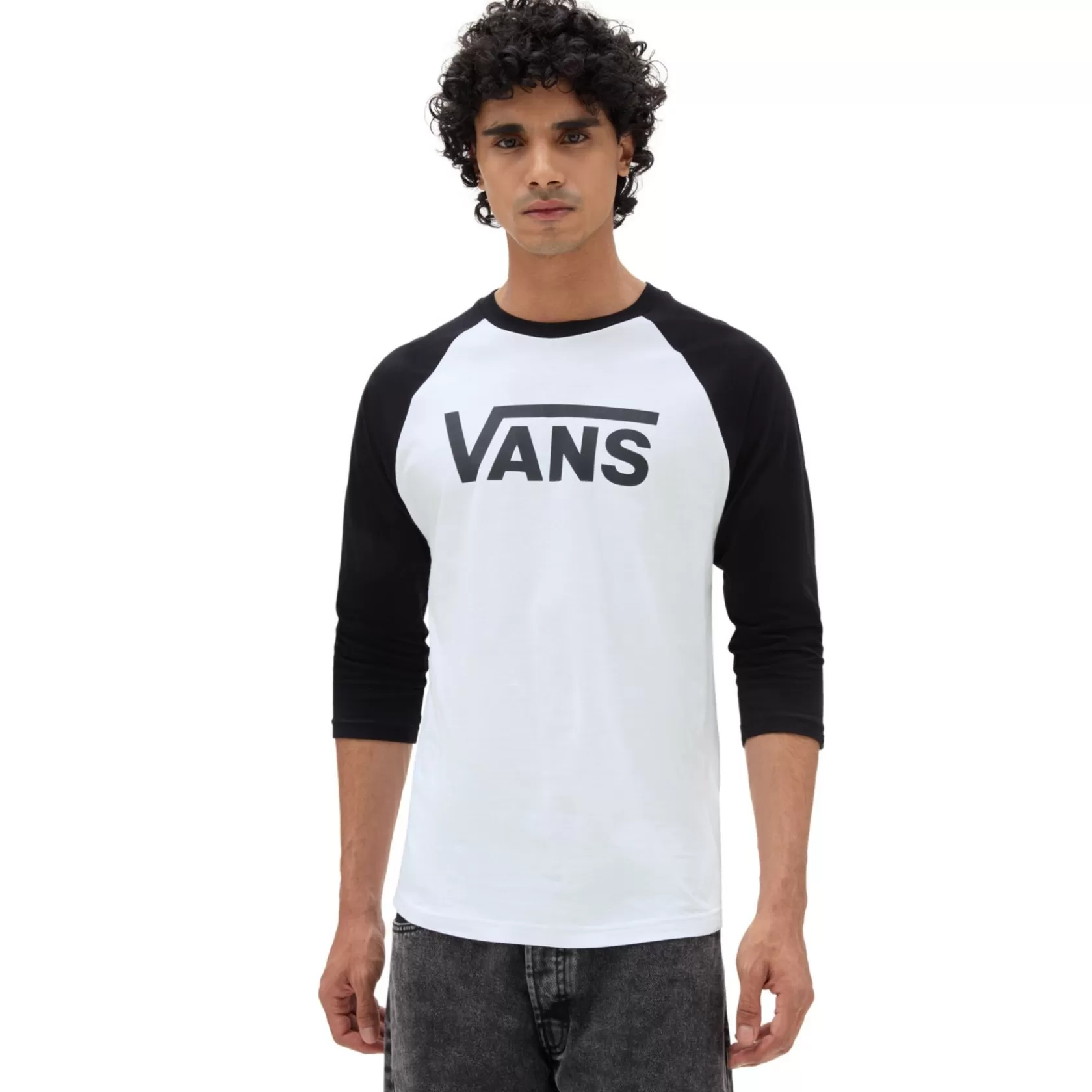 Vans Camisetas<Camiseta De Manga Raglan Classic Blanco