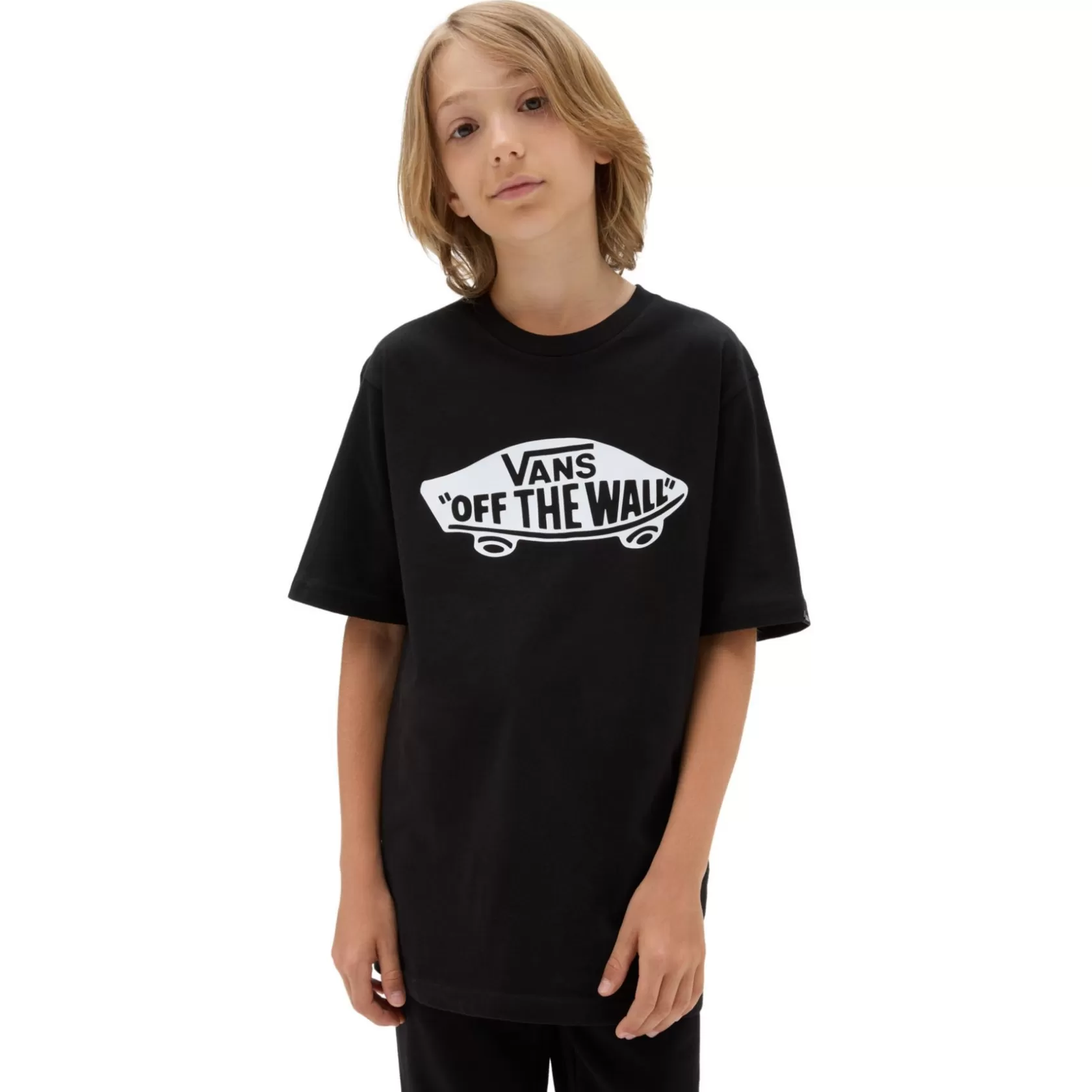 Vans Ropa Para Chicos (8-14 Años)<Camiseta De Nino (8-14 Anos) Negro, Blanco