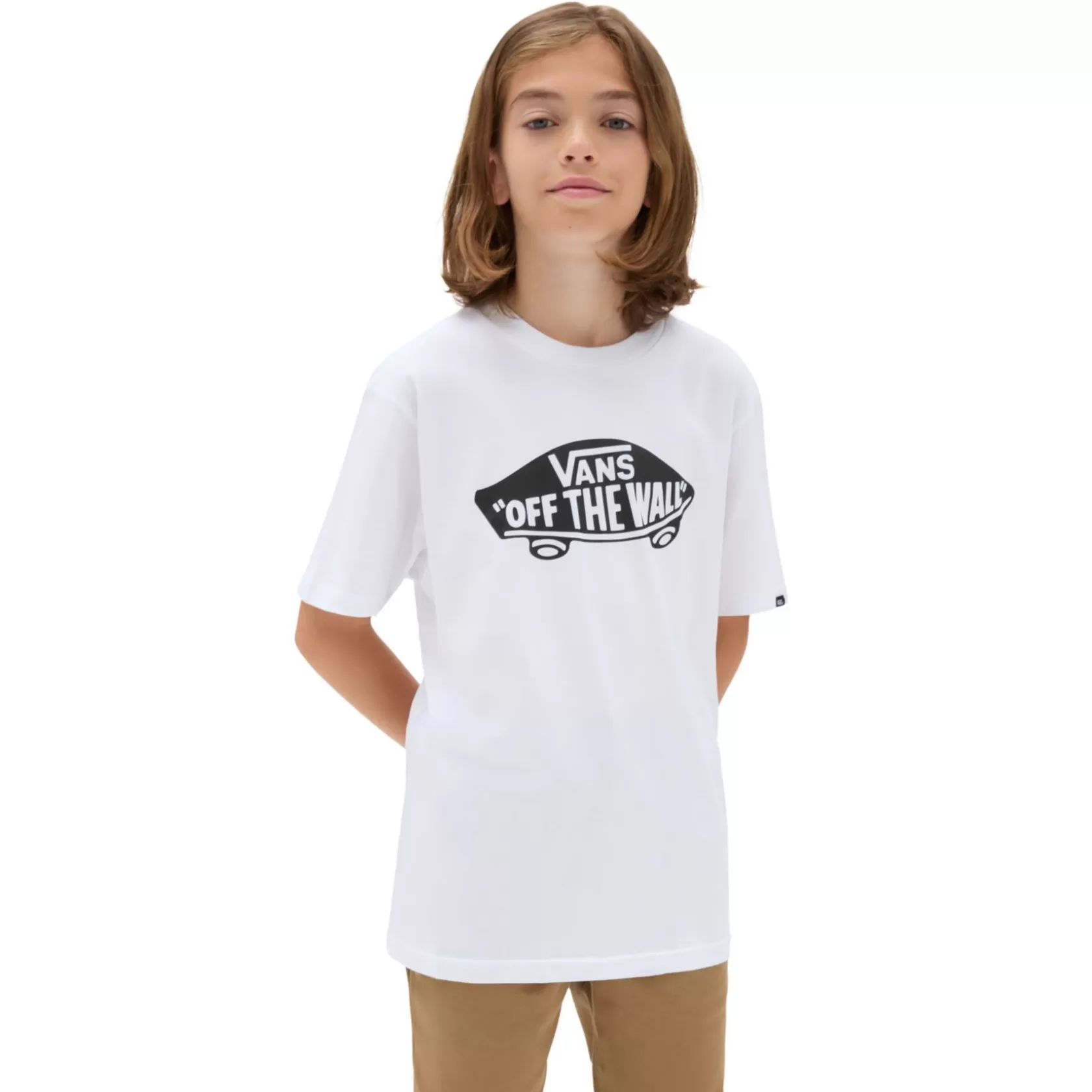 Vans Ropa Para Chicos (8-14 Años)<Camiseta De Nino (8-14 Anos) Blanco