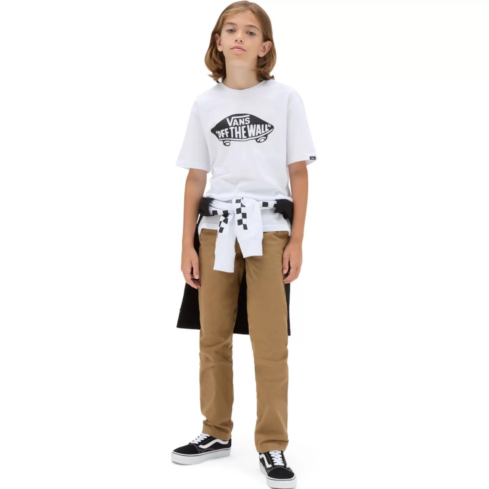 Vans Ropa Para Chicos (8-14 Años)<Camiseta De Nino (8-14 Anos) Blanco