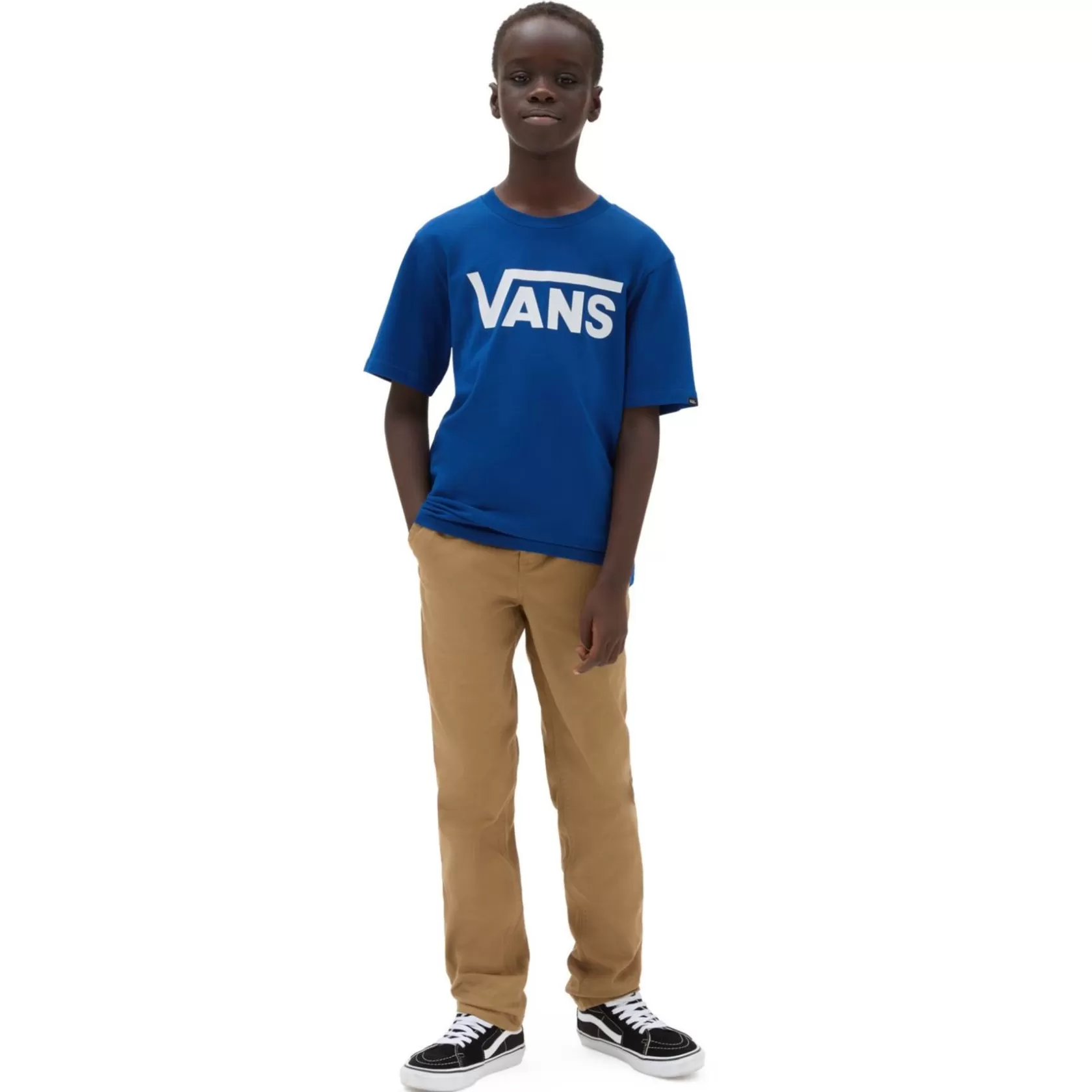 Vans Ropa Para Chicos (8-14 Años)<Camiseta De Niños Classic De (8-14 Anos) Azul, Blanco