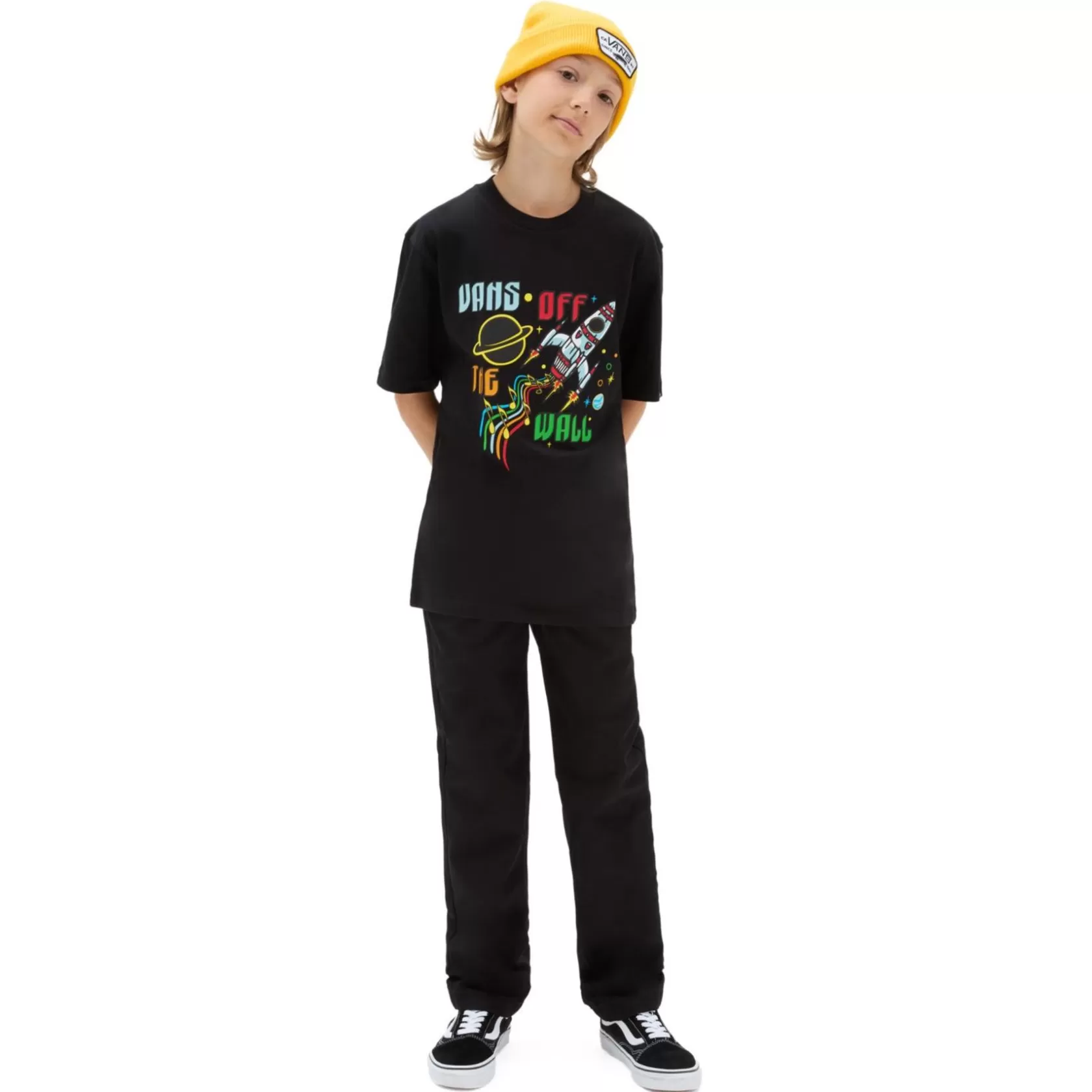 Vans Ropa Para Chicos (8-14 Años)<Camiseta De Niños Dj Rocket Jam (8-14 Anos) Negro