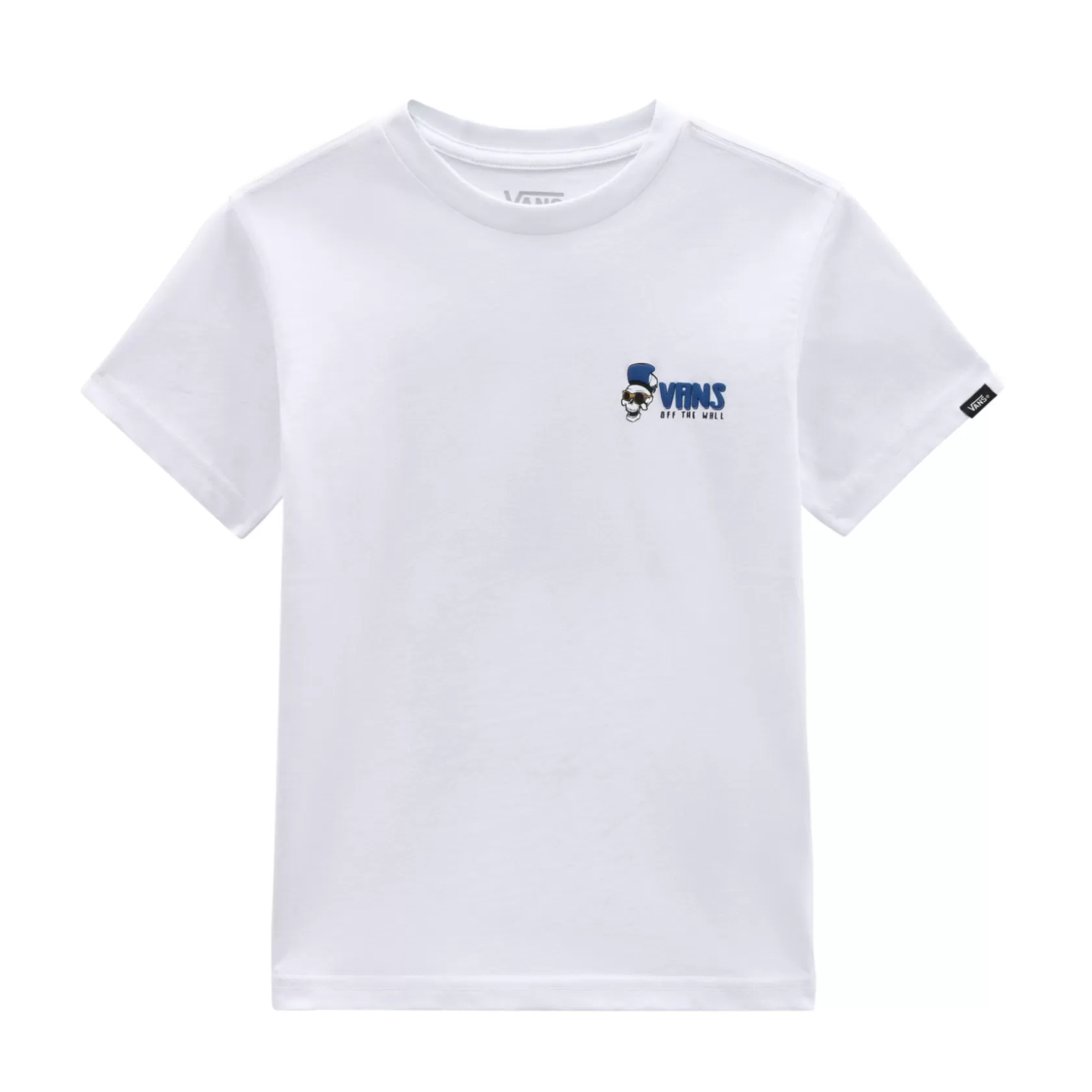 Vans Ropa Para Niños Pequeños (2-8 Años)<Camiseta De Niños Pequenos Skull Slice (2-8 Anos) Blanco