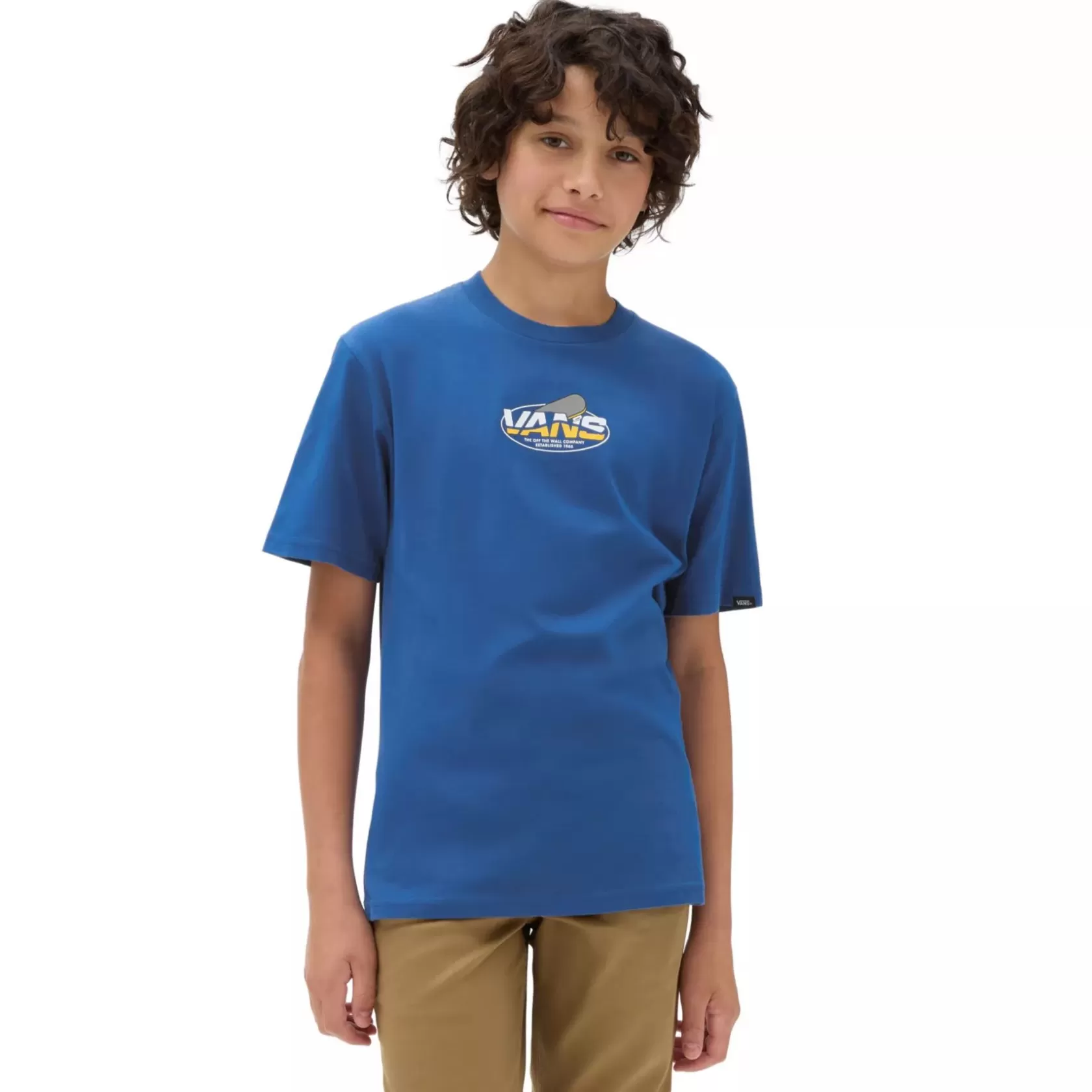 Vans Ropa Para Chicos (8-14 Años)<Camiseta De Niños Sk8 Shape (8-14 Anos) Azul