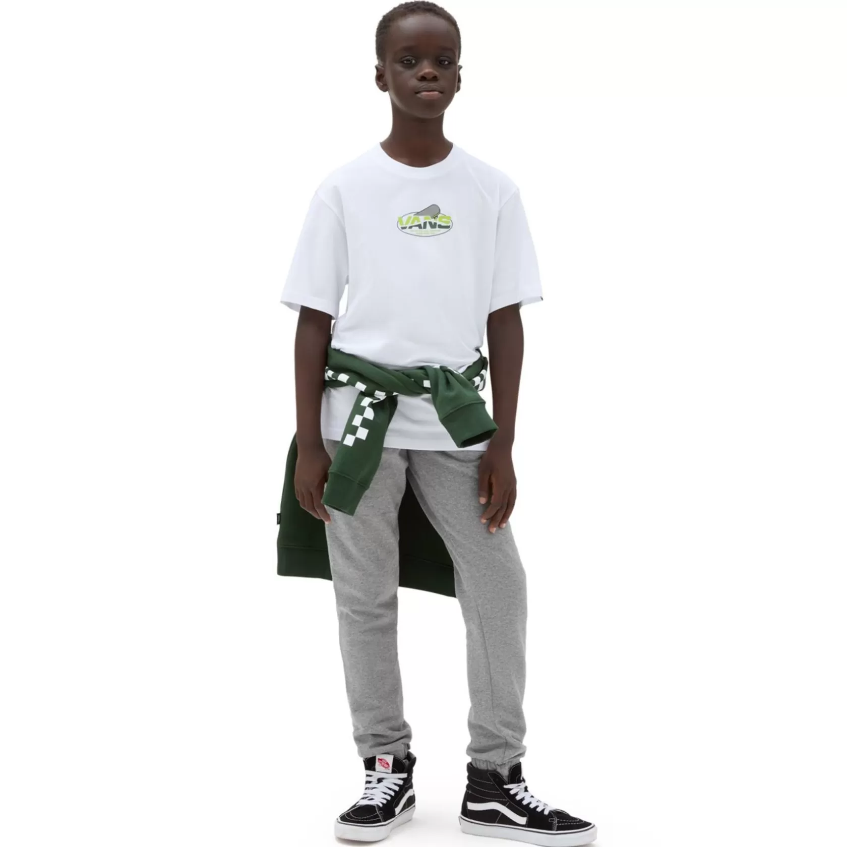 Vans Ropa Para Chicos (8-14 Años)<Camiseta De Niños Sk8 Shape (8-14 Anos) Blanco