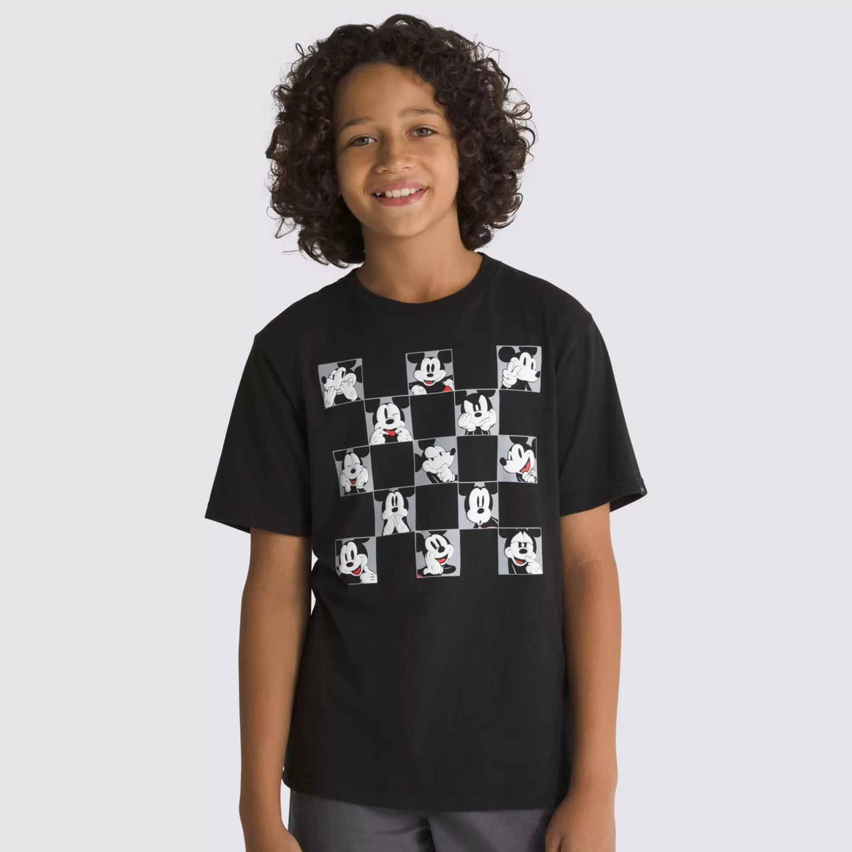 Vans Ropa Para Chicos (8-14 Años)<Camiseta De Niños Snapshot Disney X (8-14 Anos) Negro