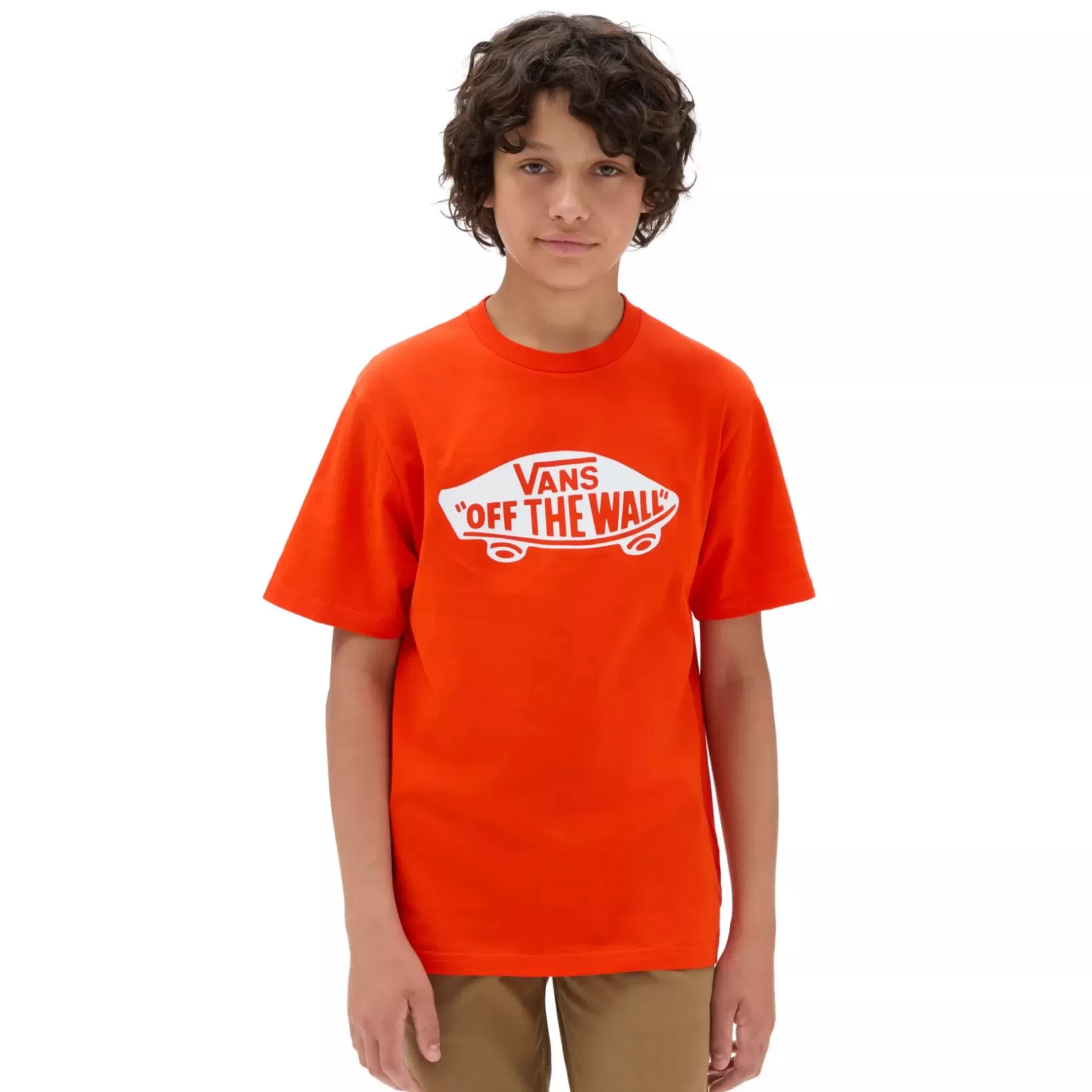 Vans Ropa Para Chicos (8-14 Años)<Camiseta De Niños Style 76 (8-14 Anos) Naranjo